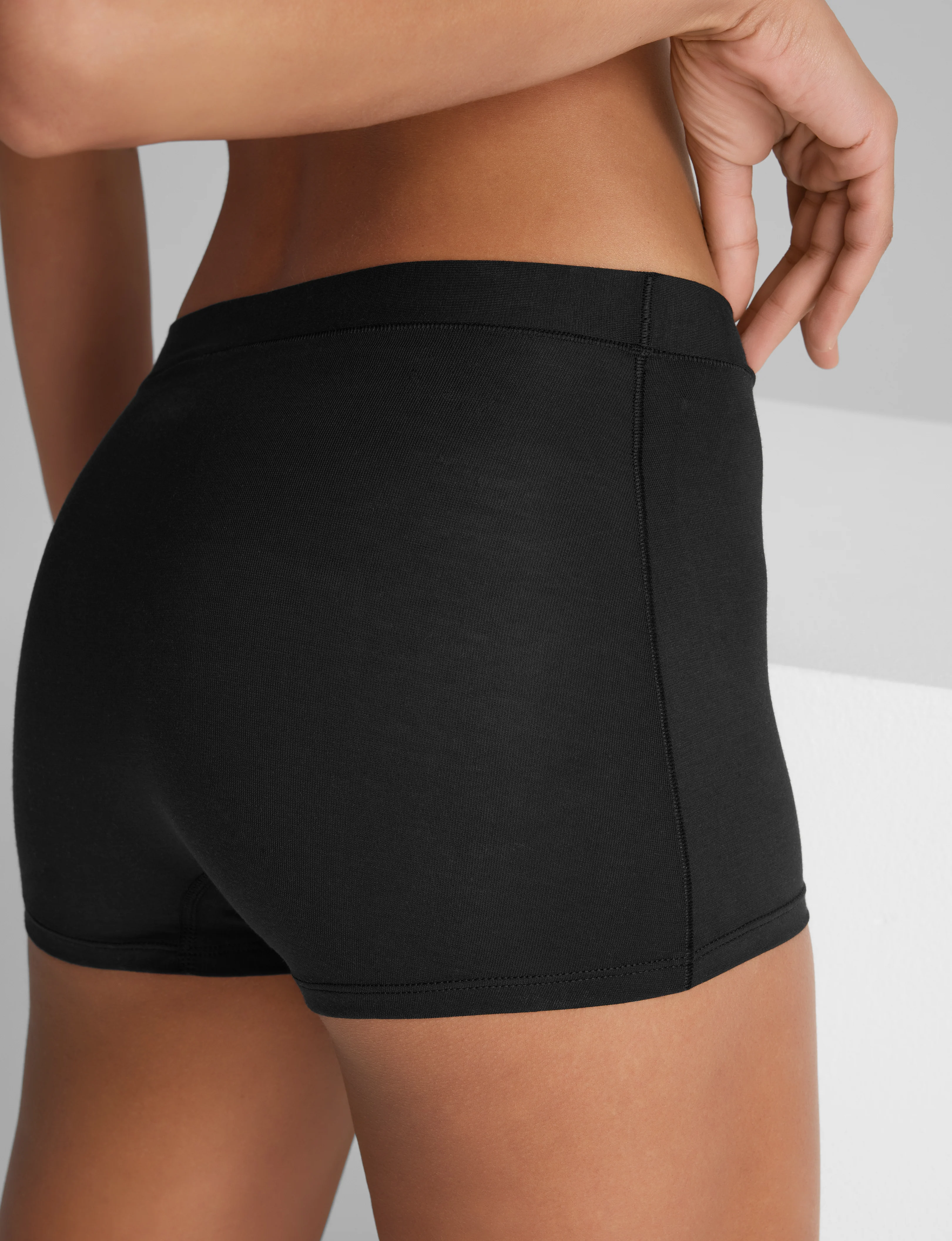 Women's Cool Cotton Boyshort - Image 4