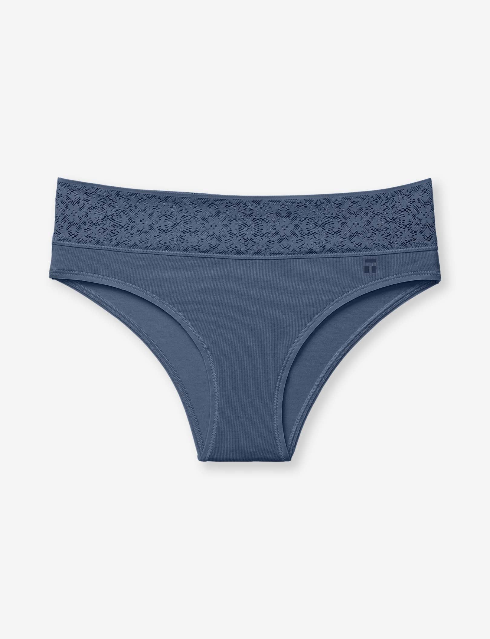 Women's Cool Cotton Cheeky, Lace Waist - Image 14
