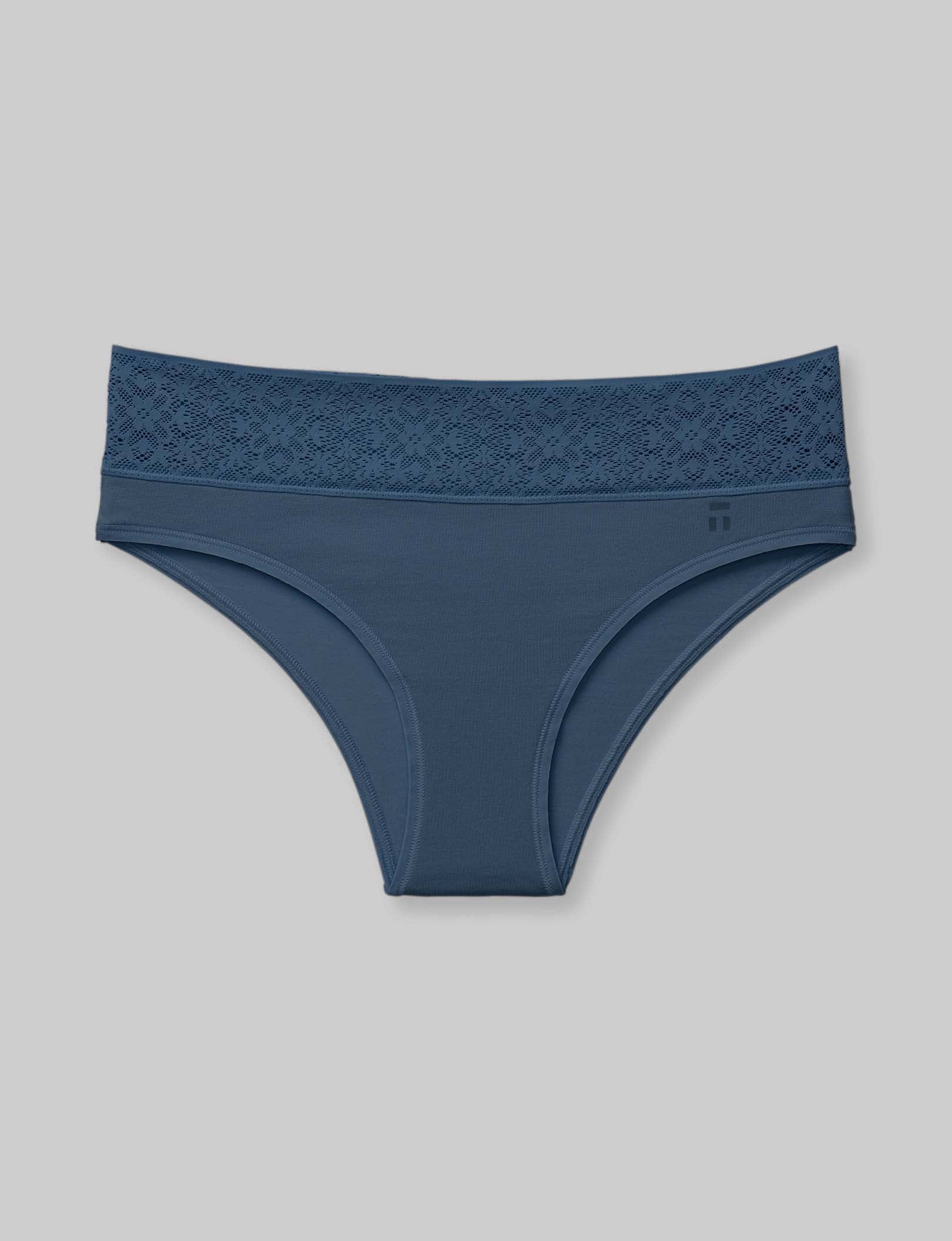 Women's Cool Cotton Cheeky, Lace Waist - Image 16