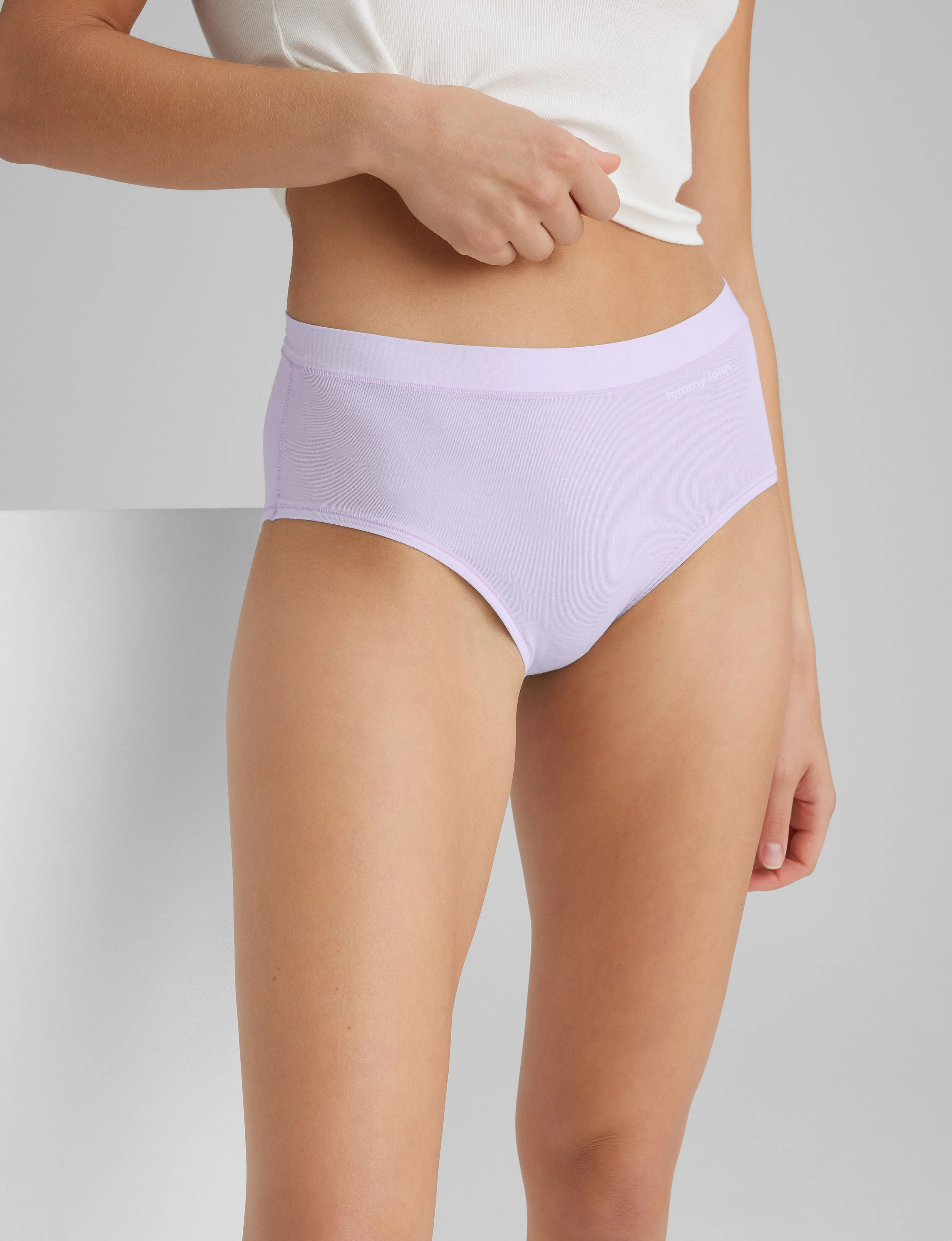 Women's Cool Cotton High Rise Brief - Image 5