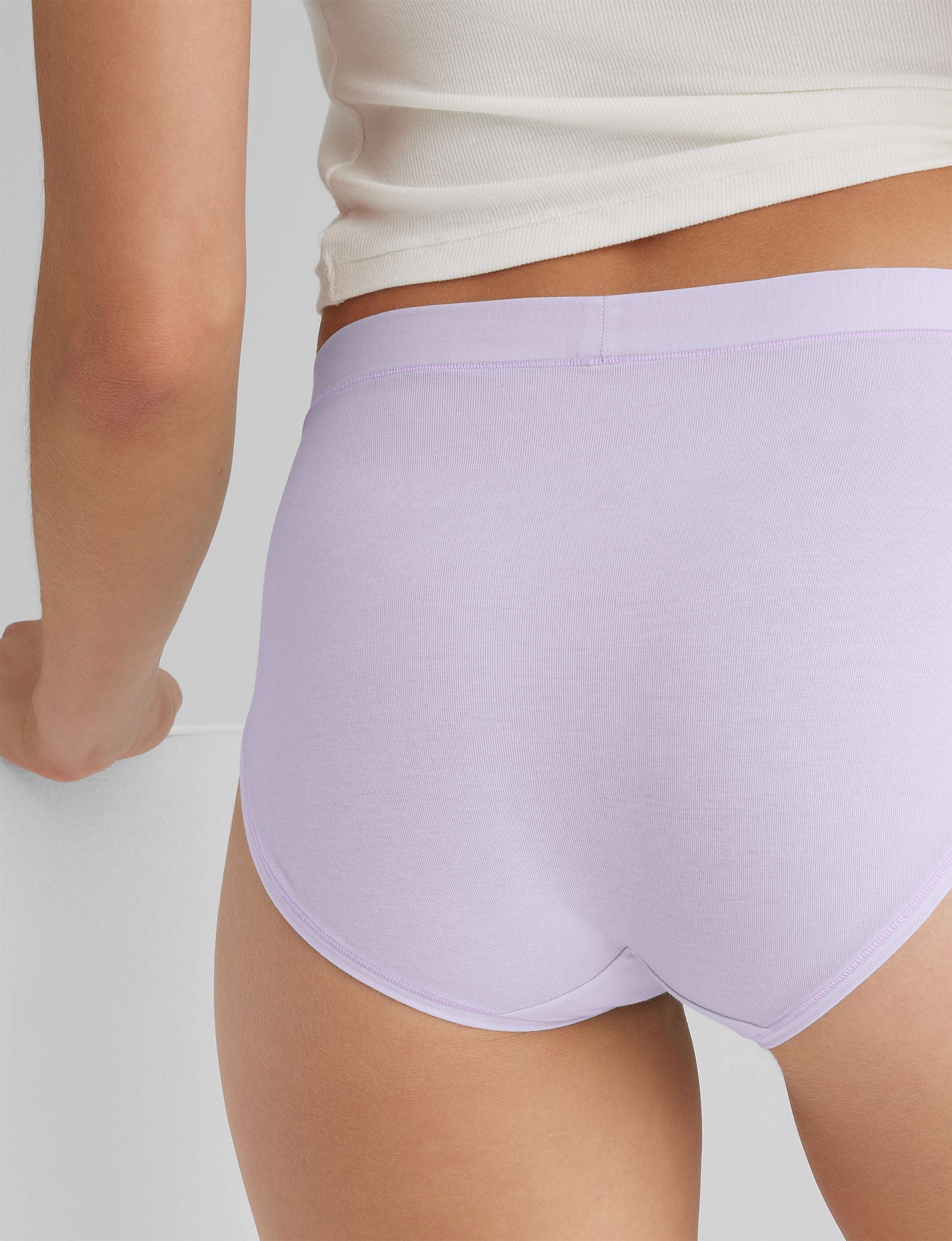 Women's Cool Cotton High Rise Brief - Image 7