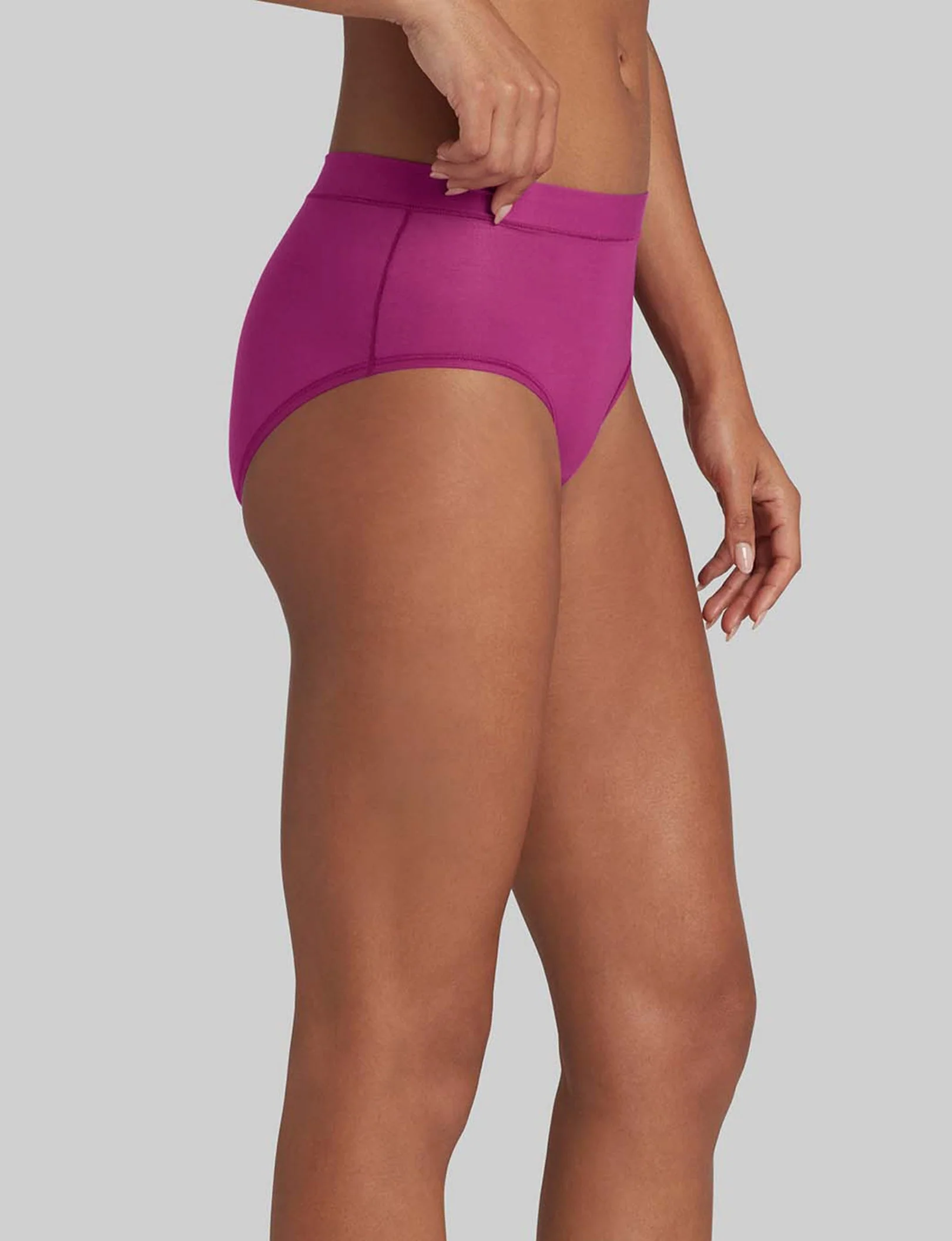 Women's Cool Cotton High Rise Brief - Image 74