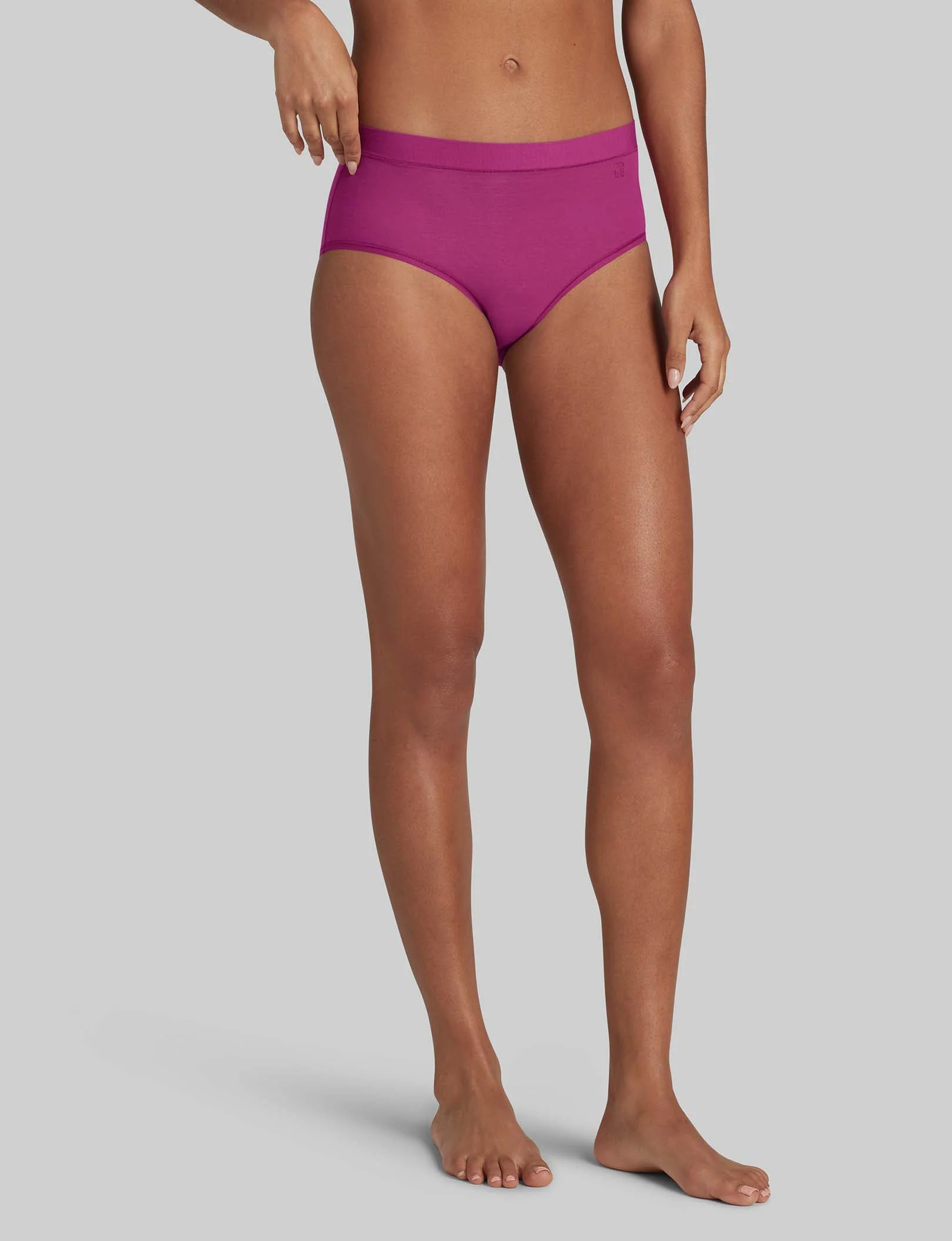 Women's Cool Cotton High Rise Brief - Image 85