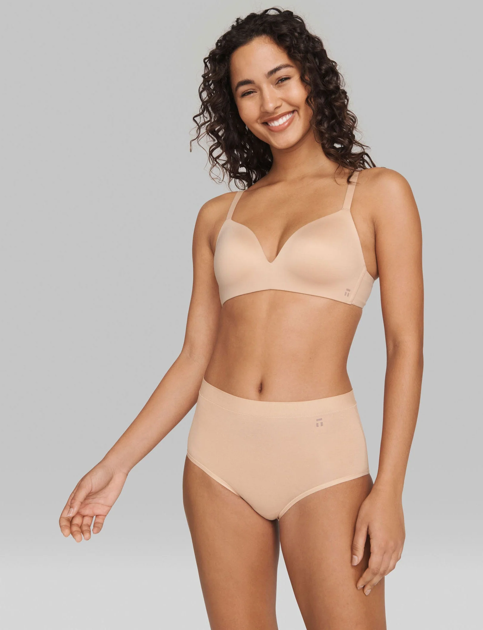 Women's Cool Cotton High Rise Brief - Image 97
