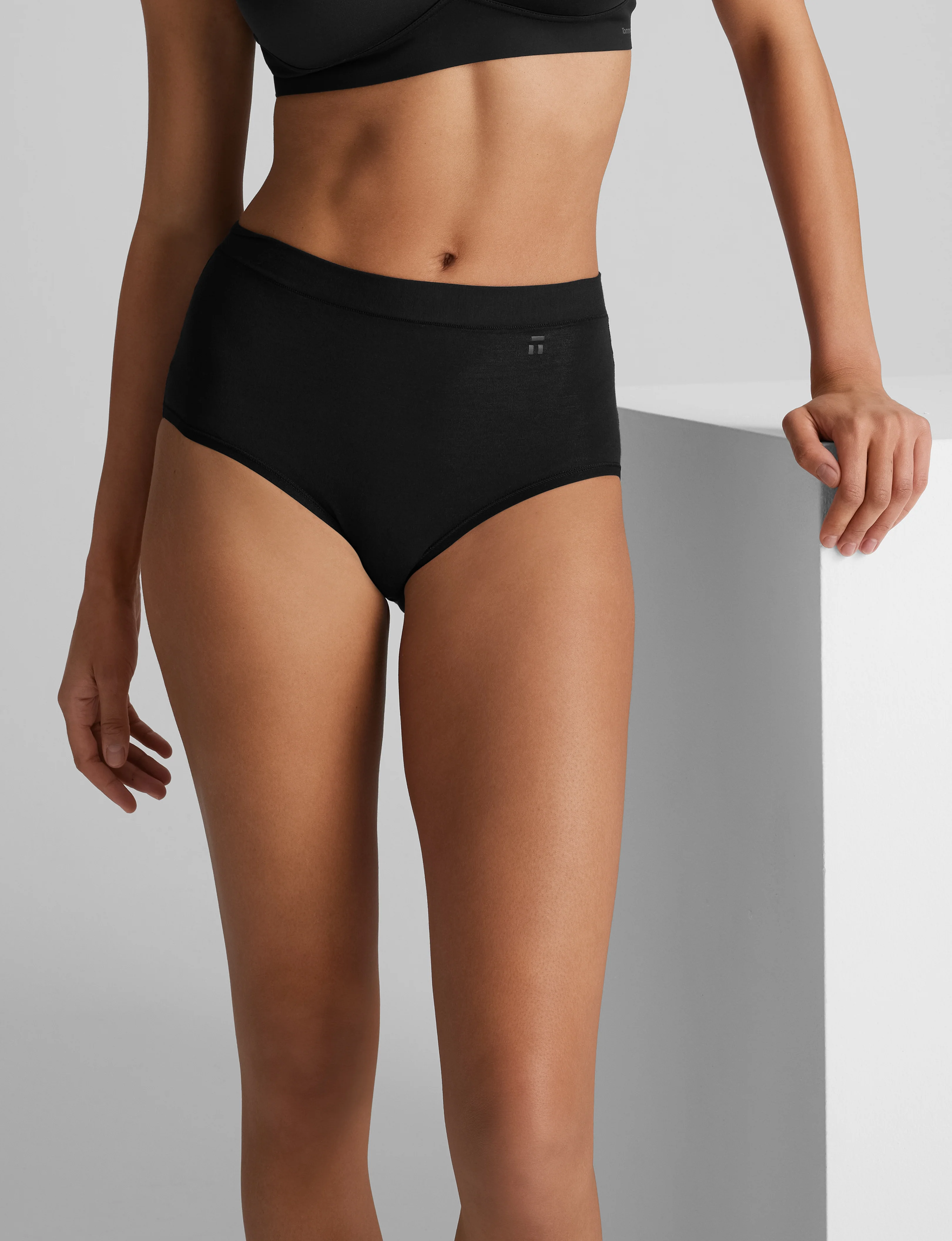 Women's Cool Cotton High Rise Brief (3-Pack) - Image 22