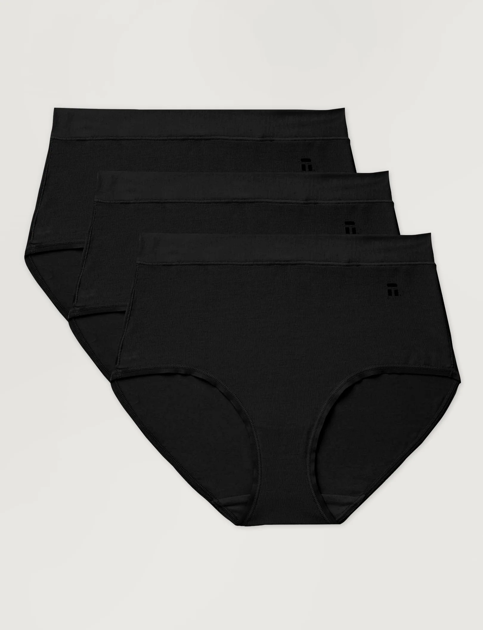 Women's Cool Cotton High Rise Brief (3-Pack) - Image 26