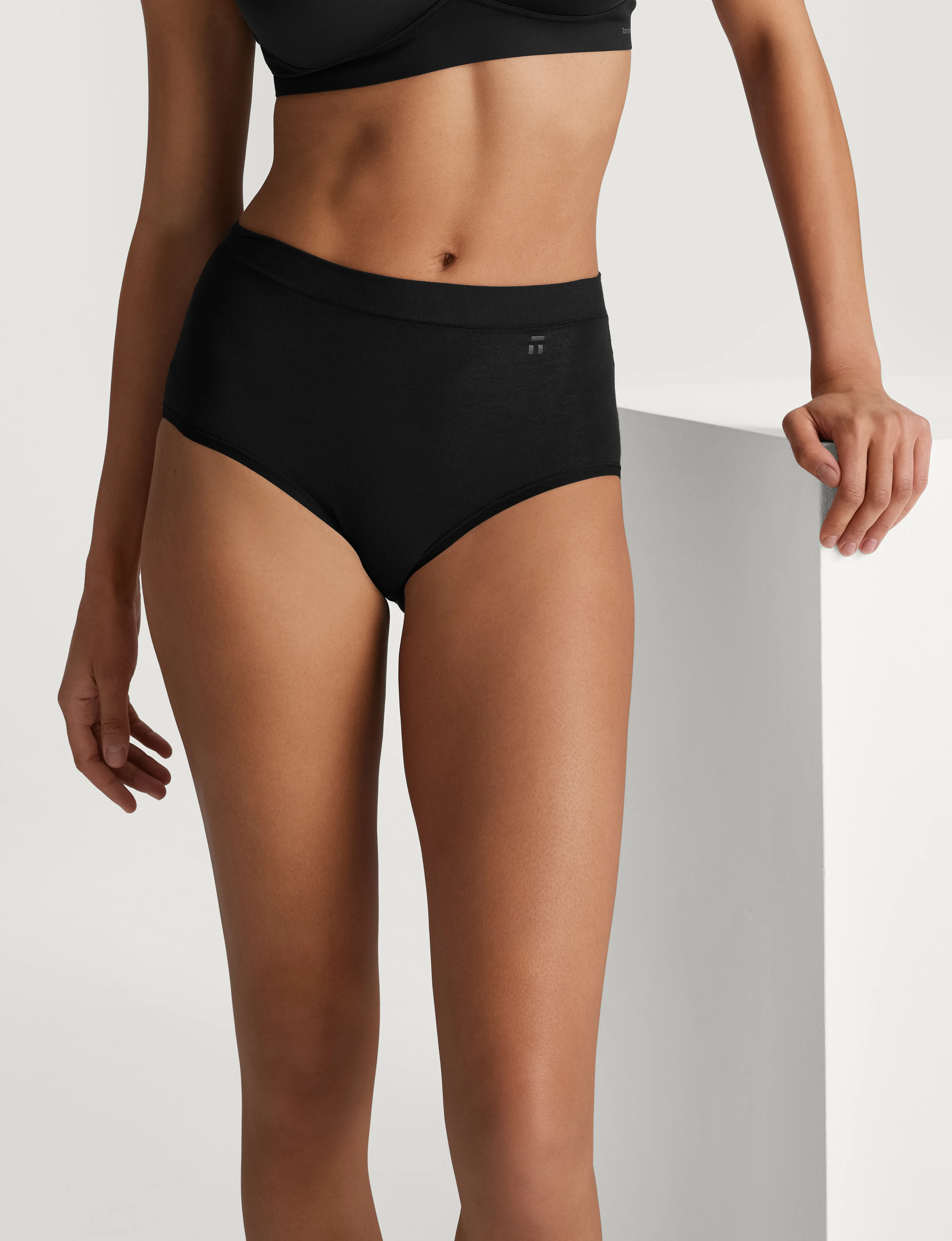 Women's Cool Cotton High Rise Brief (3-Pack) - Image 35
