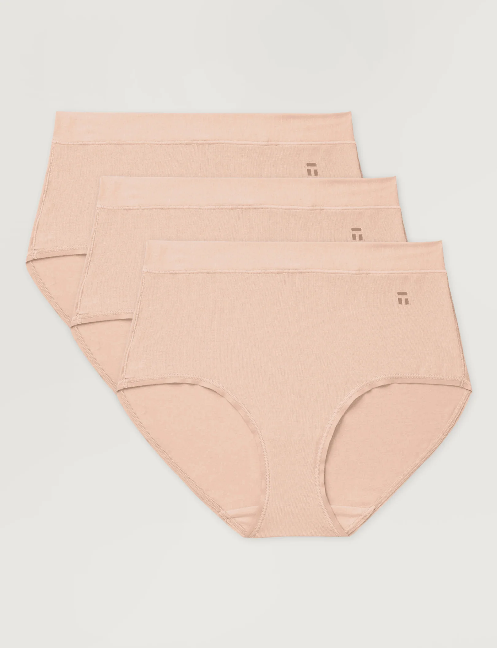 Women's Cool Cotton High Rise Brief (3-Pack) - Image 36