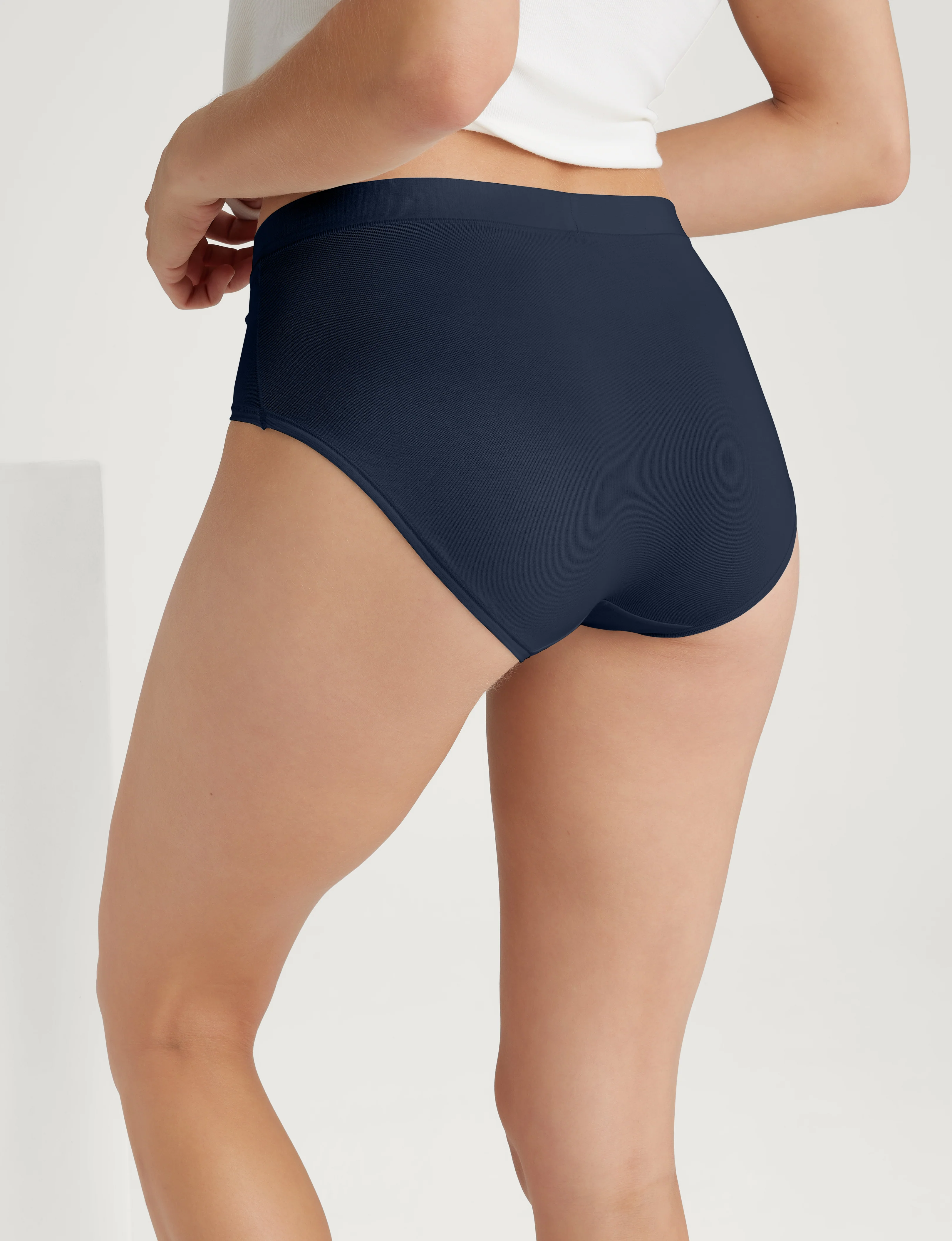 Women's Cool Cotton High Rise Brief (3-Pack) - Image 58