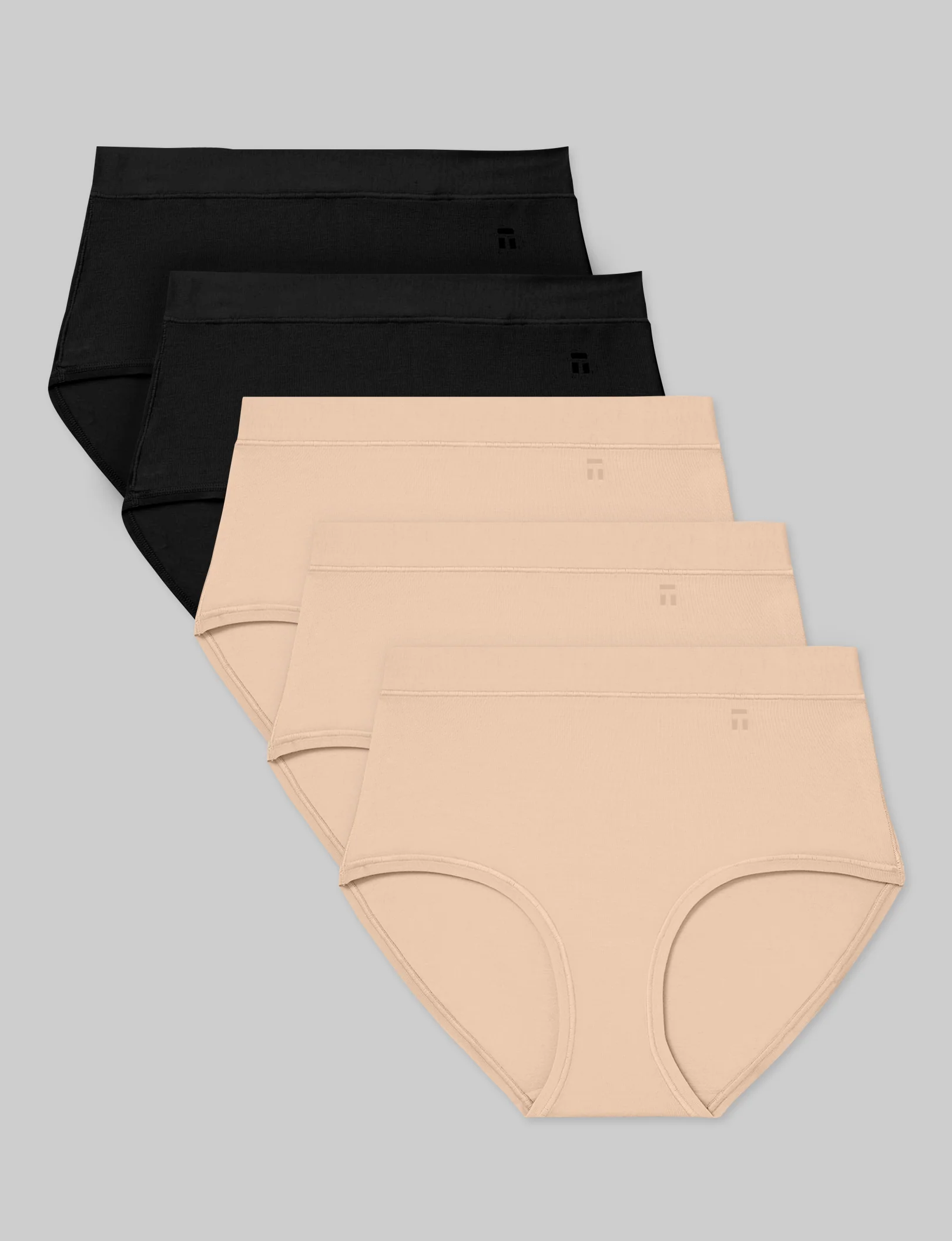 Women's Cool Cotton High Rise Brief (5-Pack) - Image 13