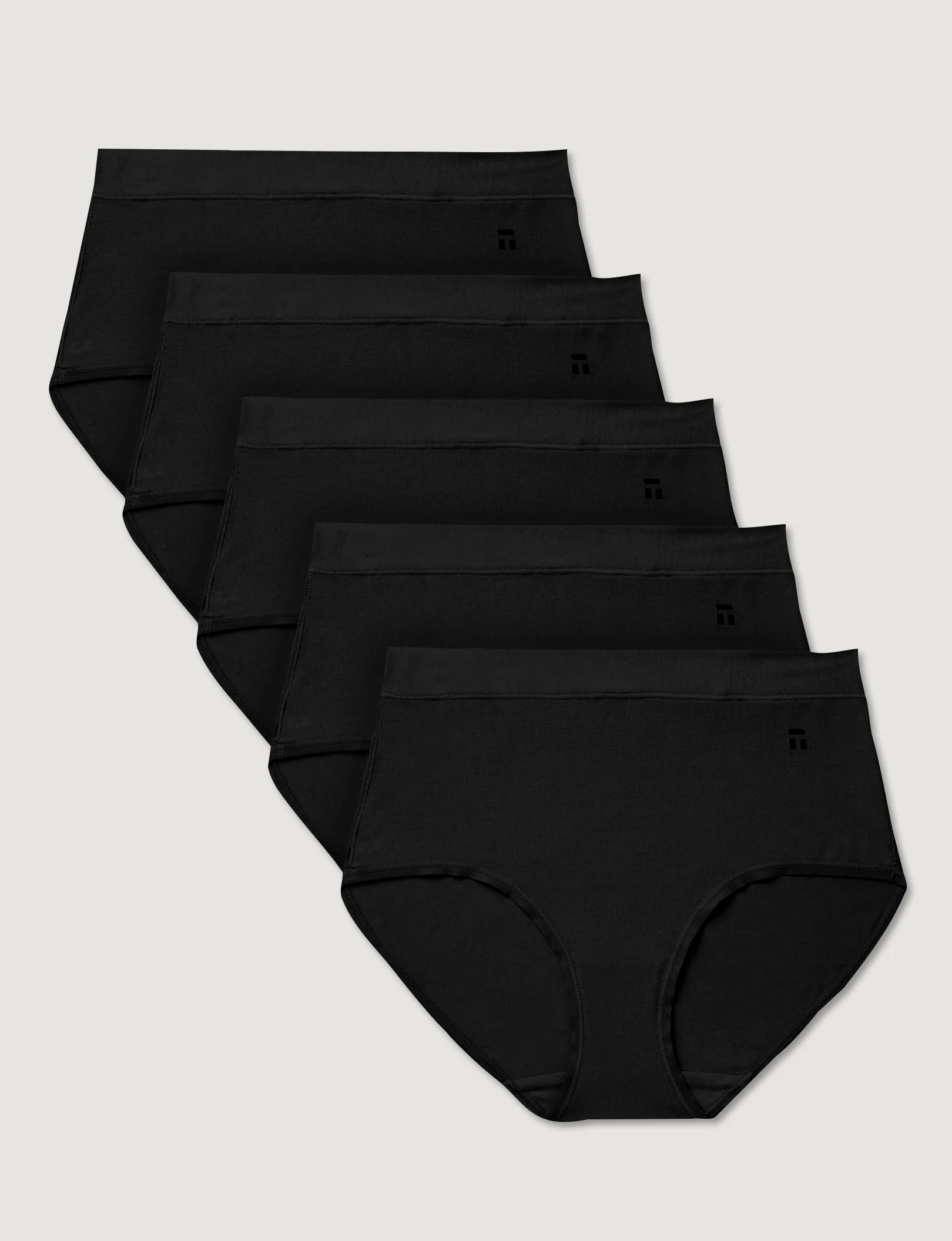 Women's Cool Cotton High Rise Brief (5-Pack) - Image 5