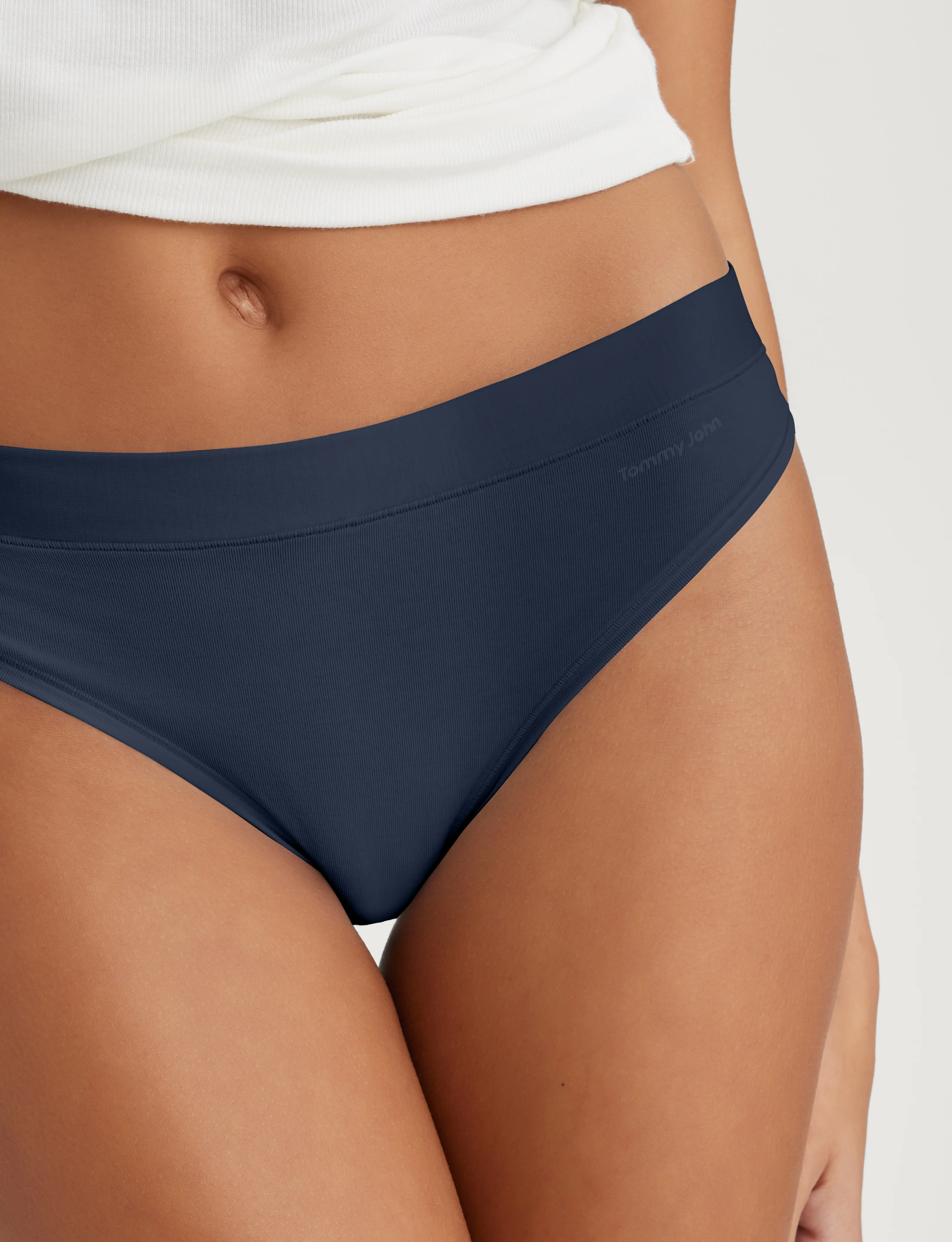 Women's Cool Cotton Thong - Image 42