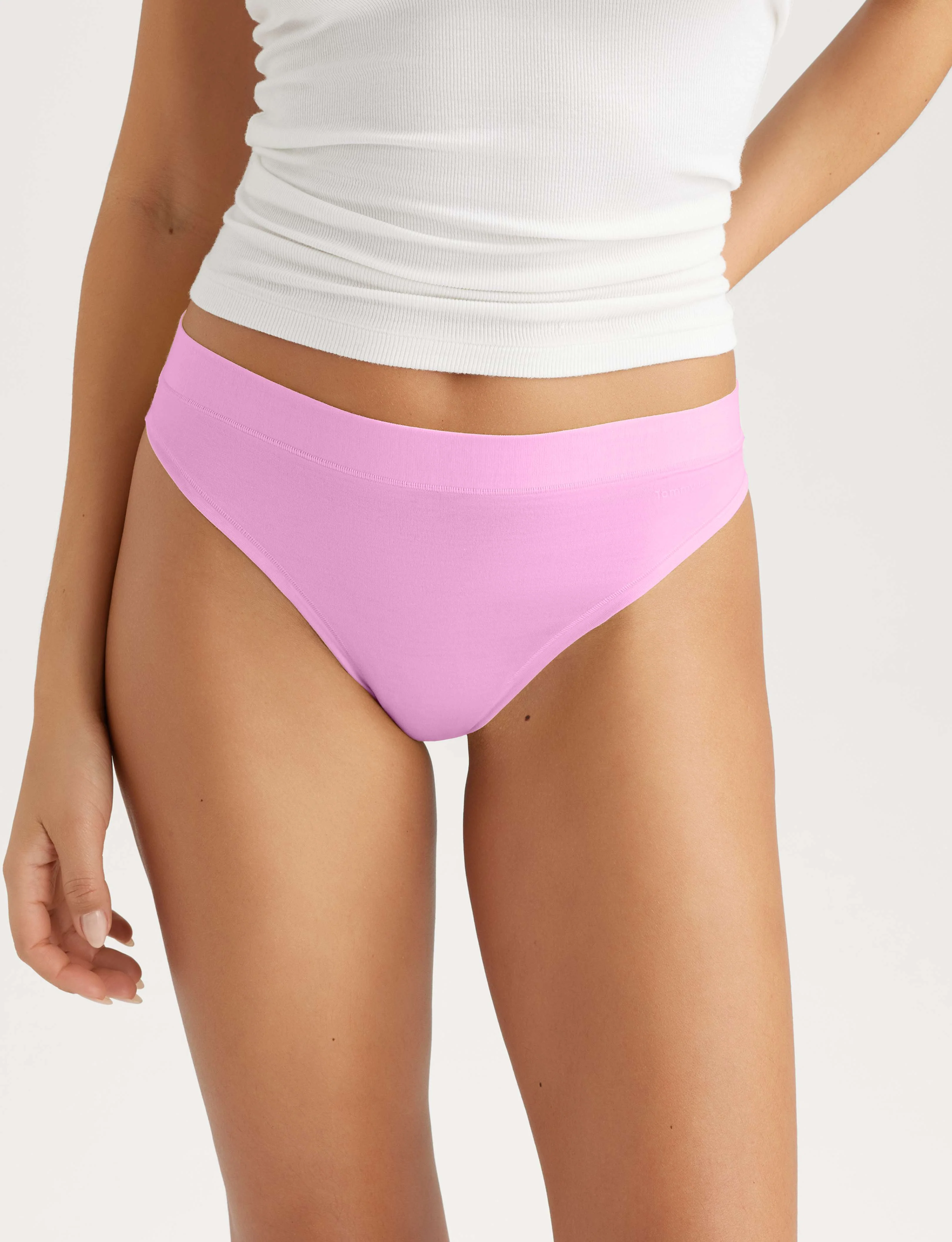 Women's Cool Cotton Thong - Image 45
