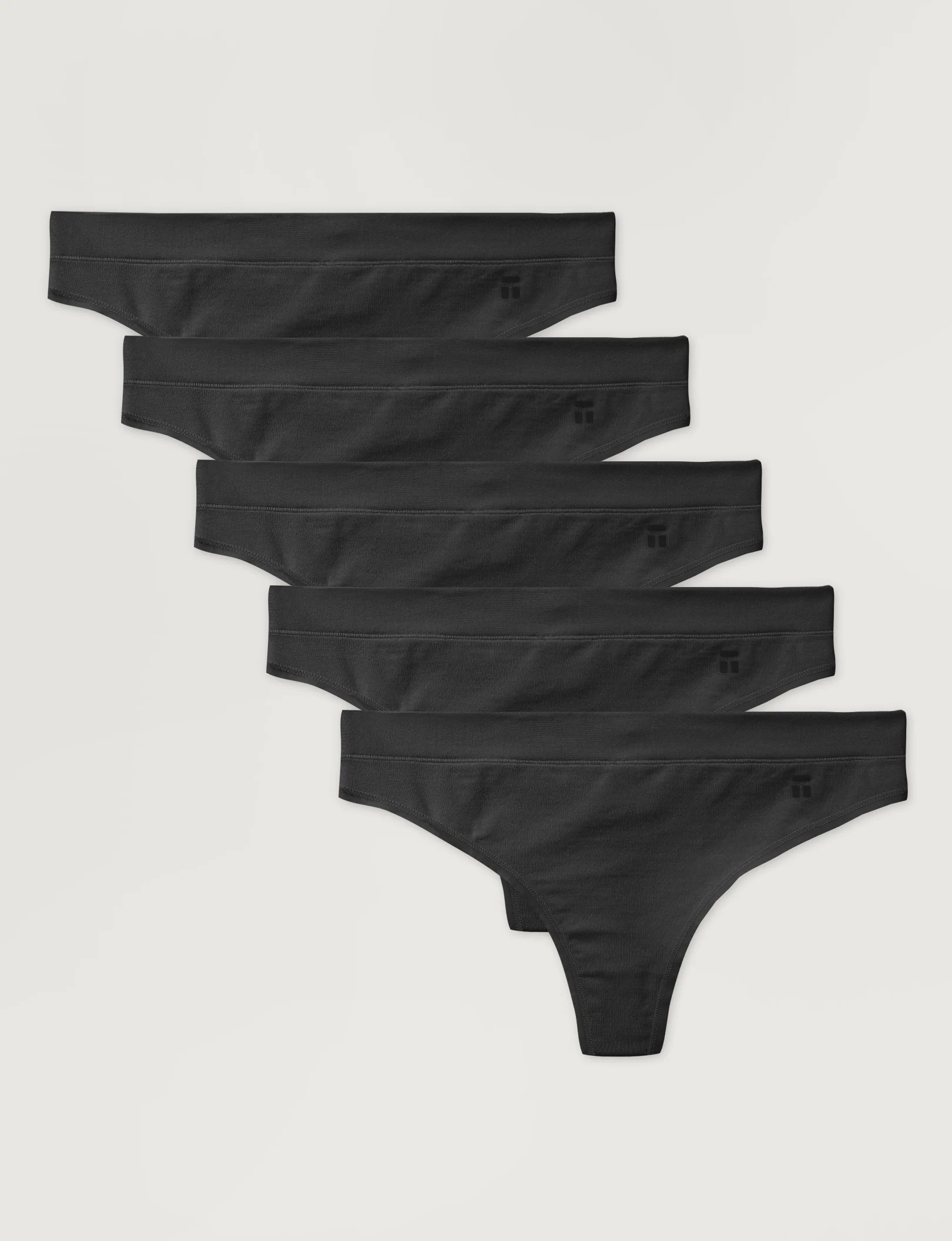 Women's Cool Cotton Thong (5-Pack) - Image 14