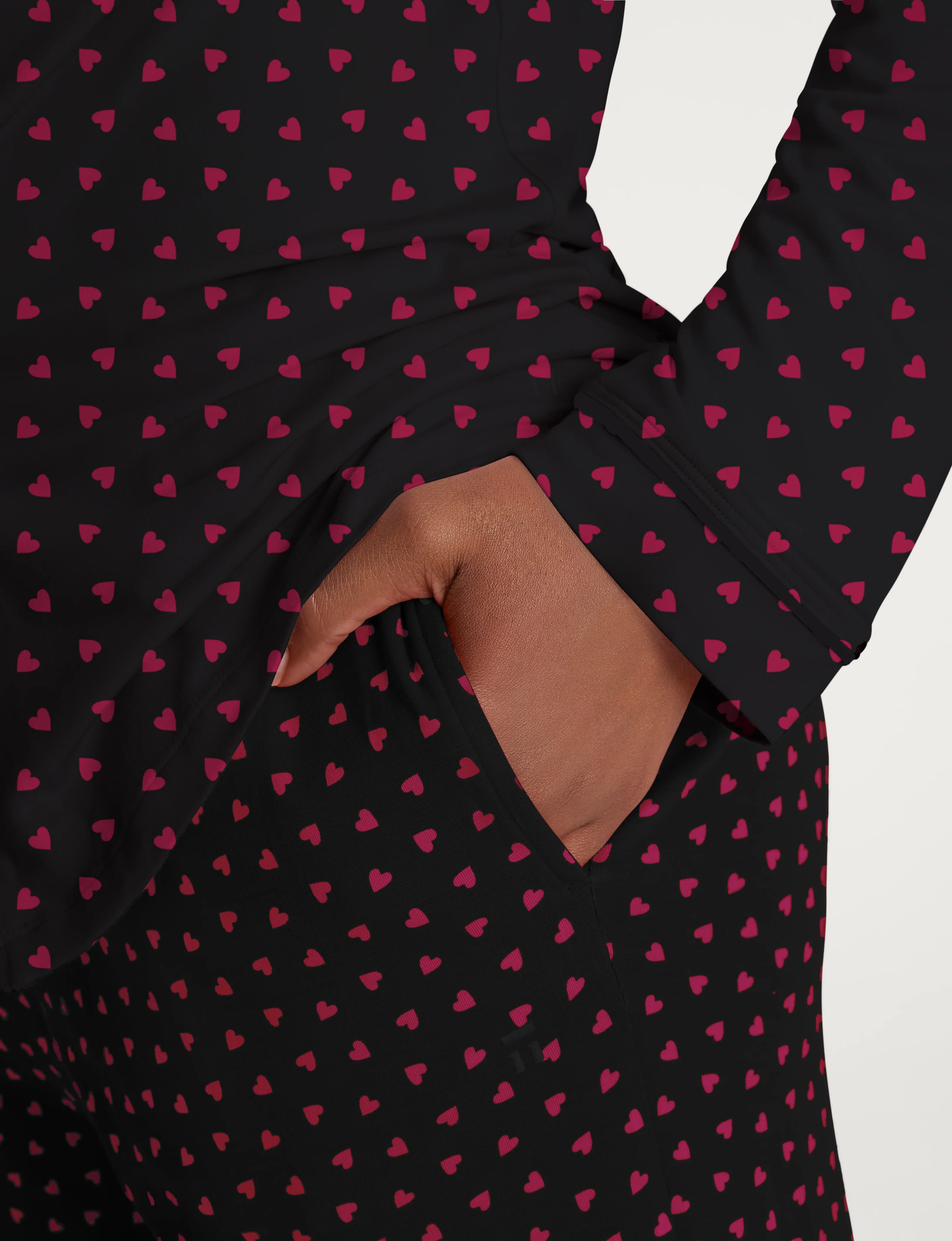 Women's Downtime Long Sleeve Pajama Top & Pant Set - Image 41