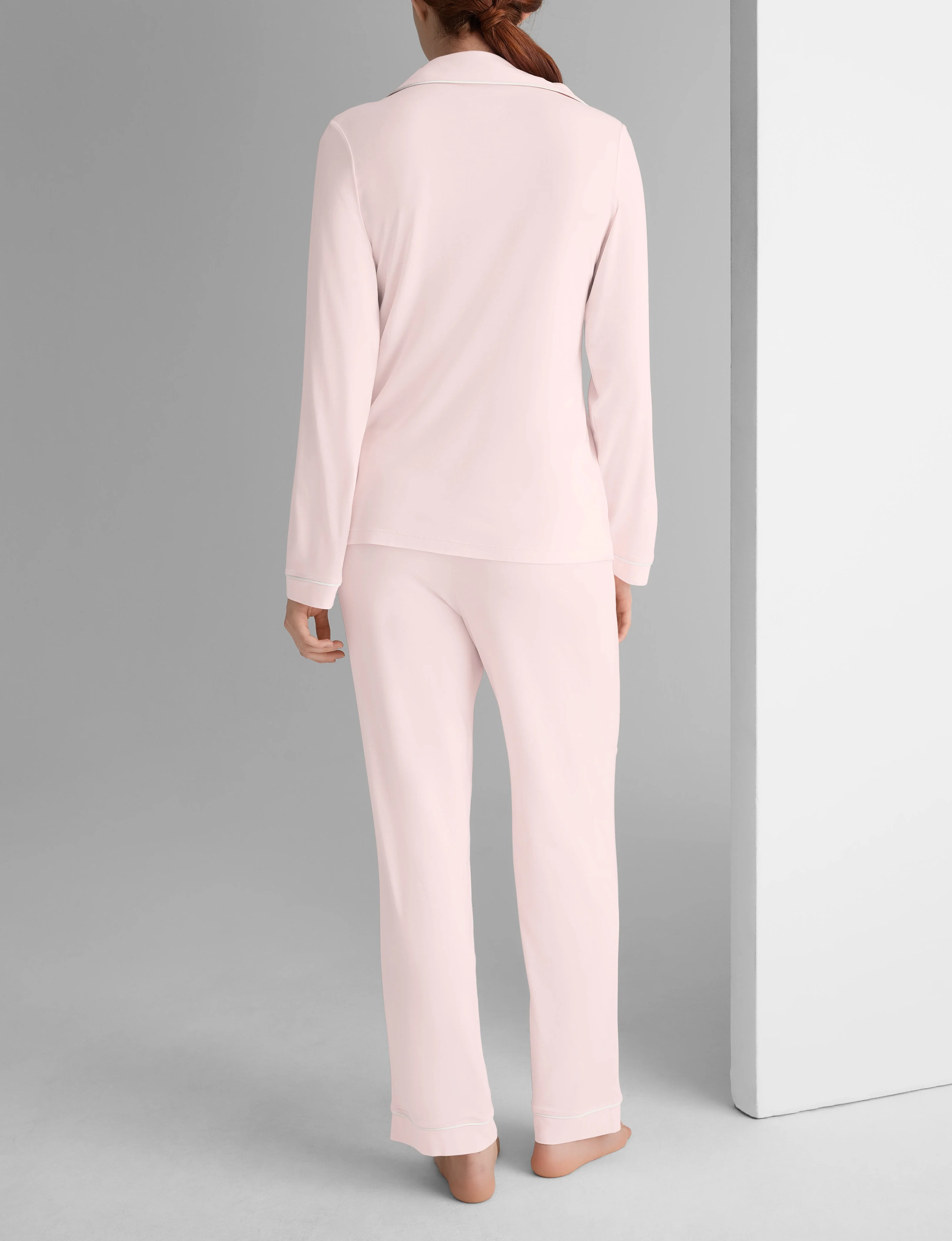Women's Downtime Long Sleeve Pajama Top & Pant Set - Image 60