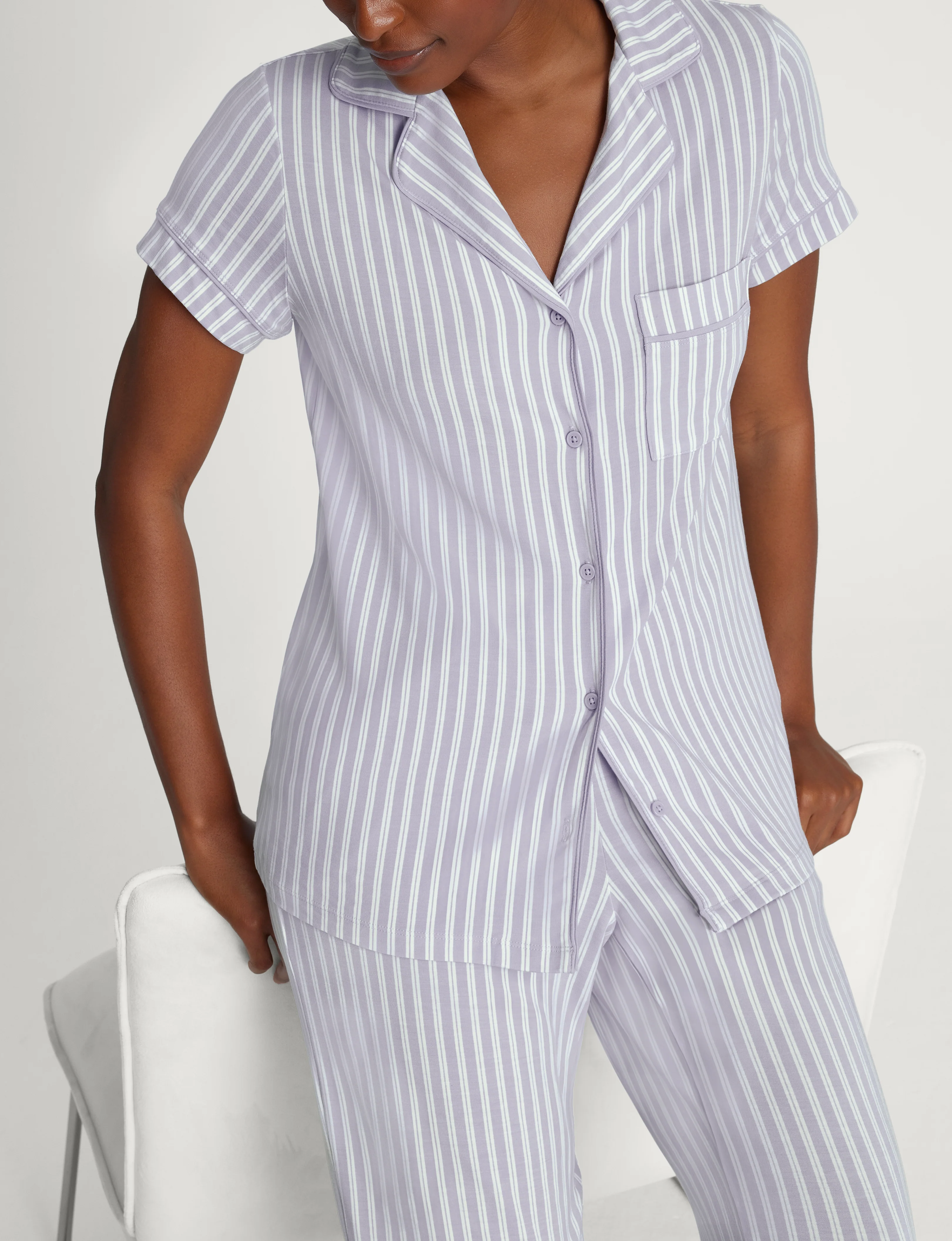 Women's Downtime Pajama Top & Pant Set - Image 4