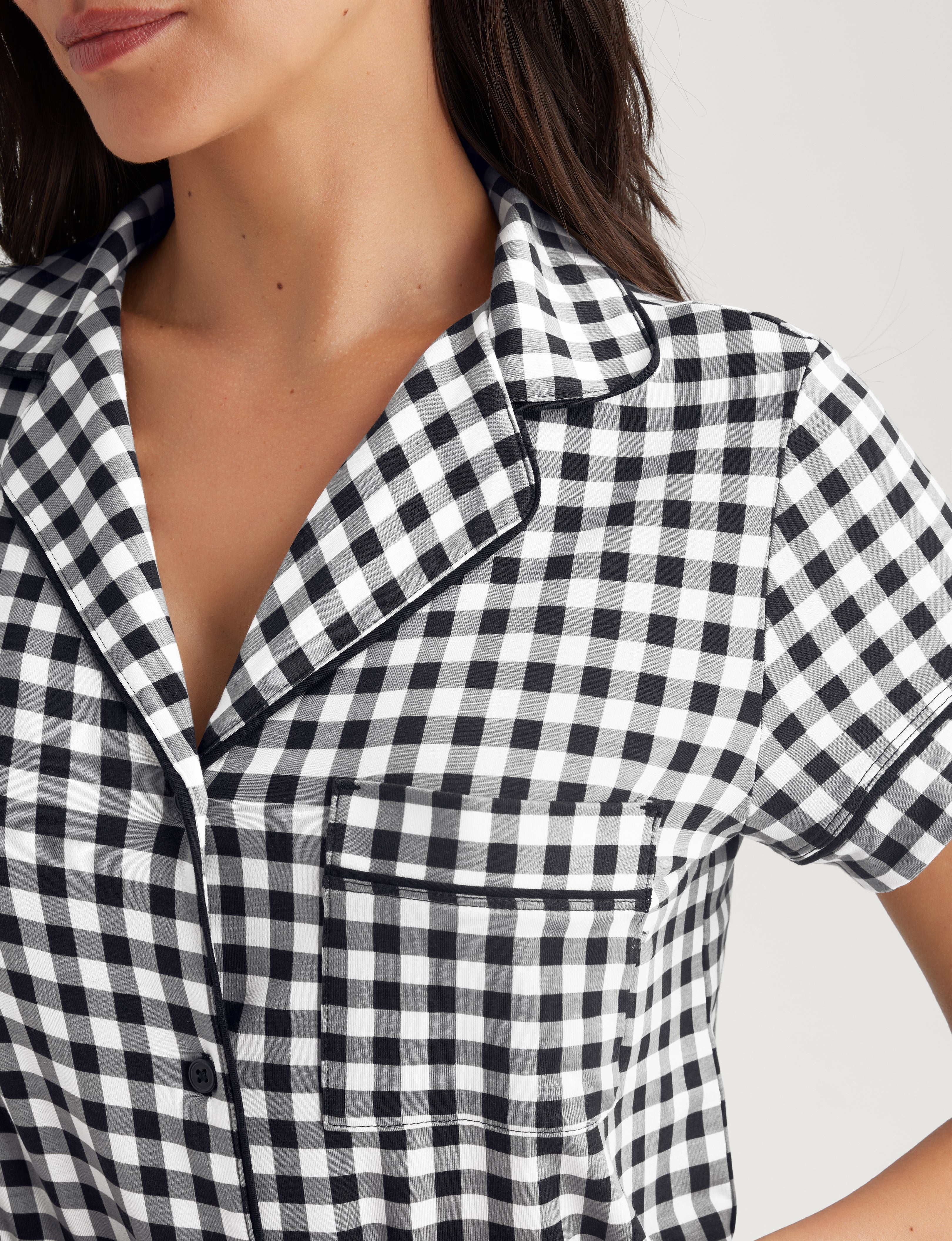 Women's Downtime Pajama Top & Short Set - Image 36