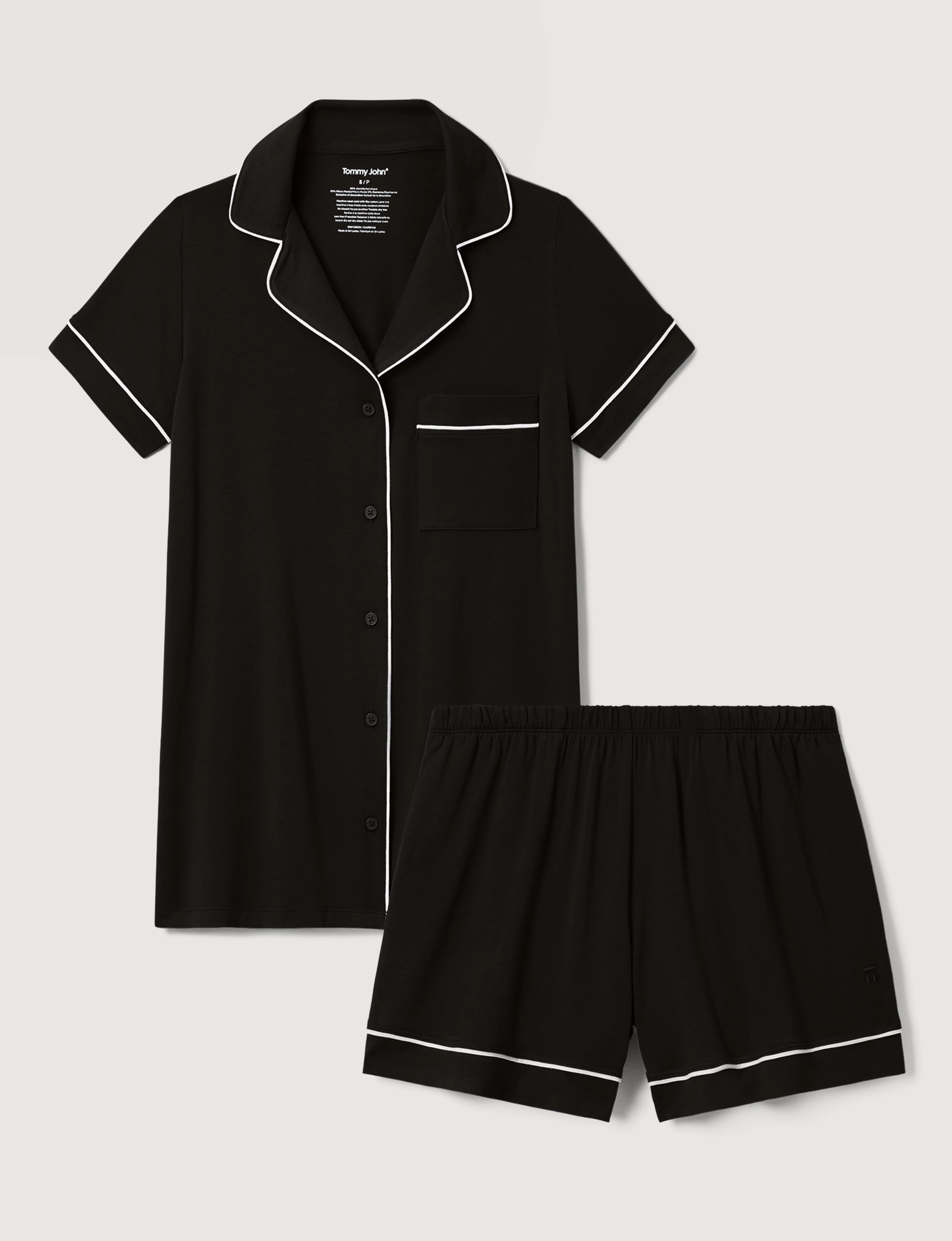 Women's Downtime Pajama Top & Short Set - Image 46
