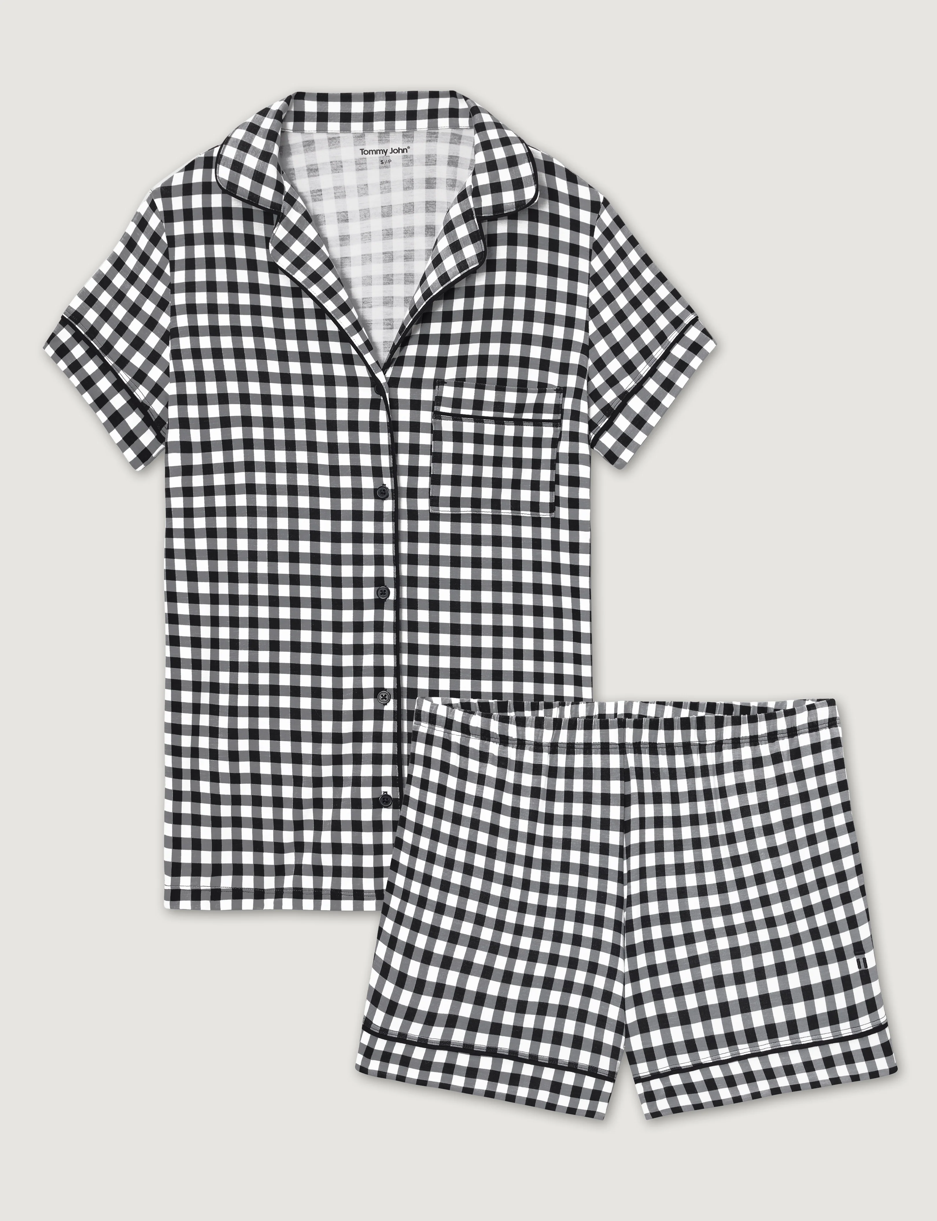 Women's Downtime Pajama Top & Short Set - Image 47