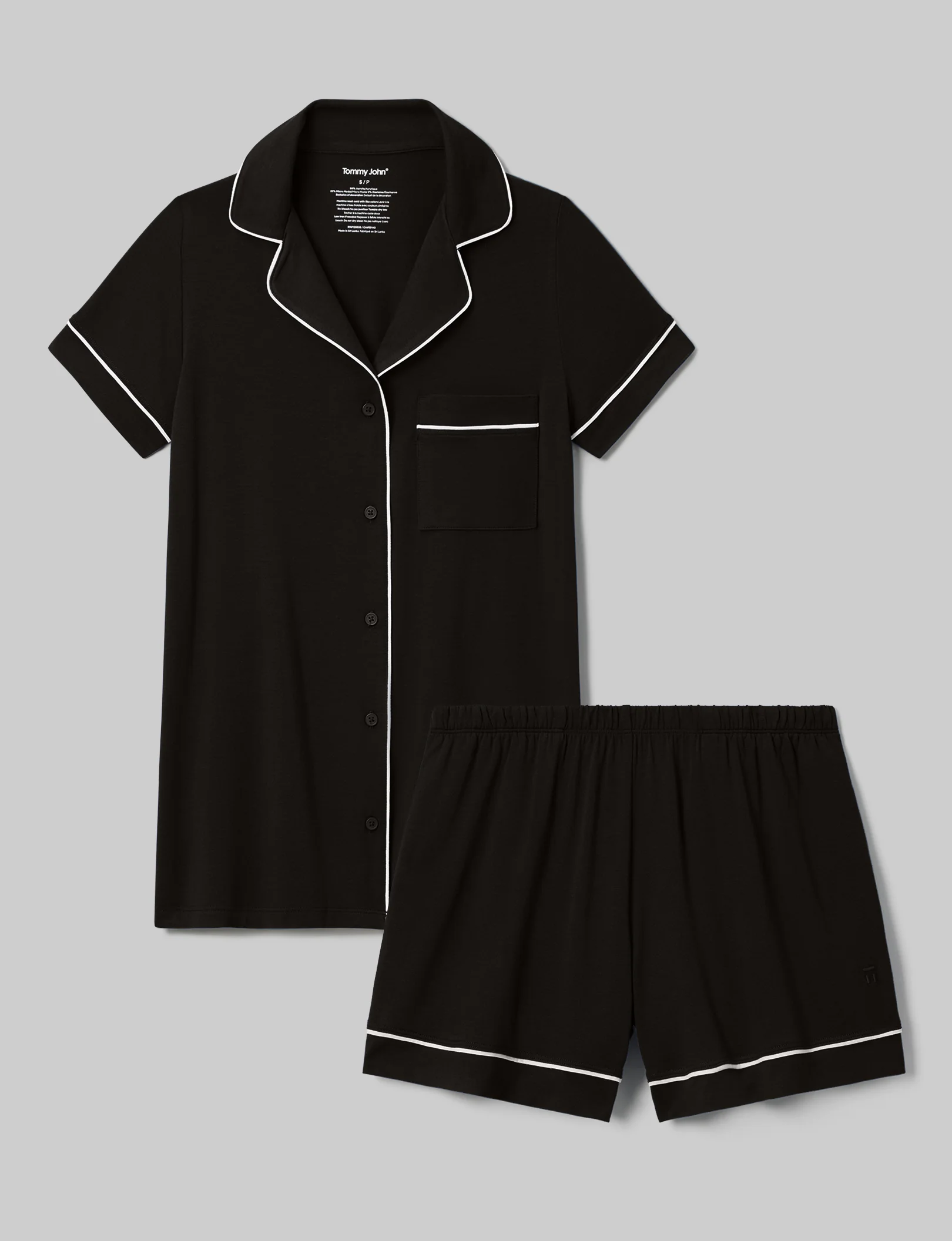 Women's Downtime Pajama Top & Short Set - Image 5