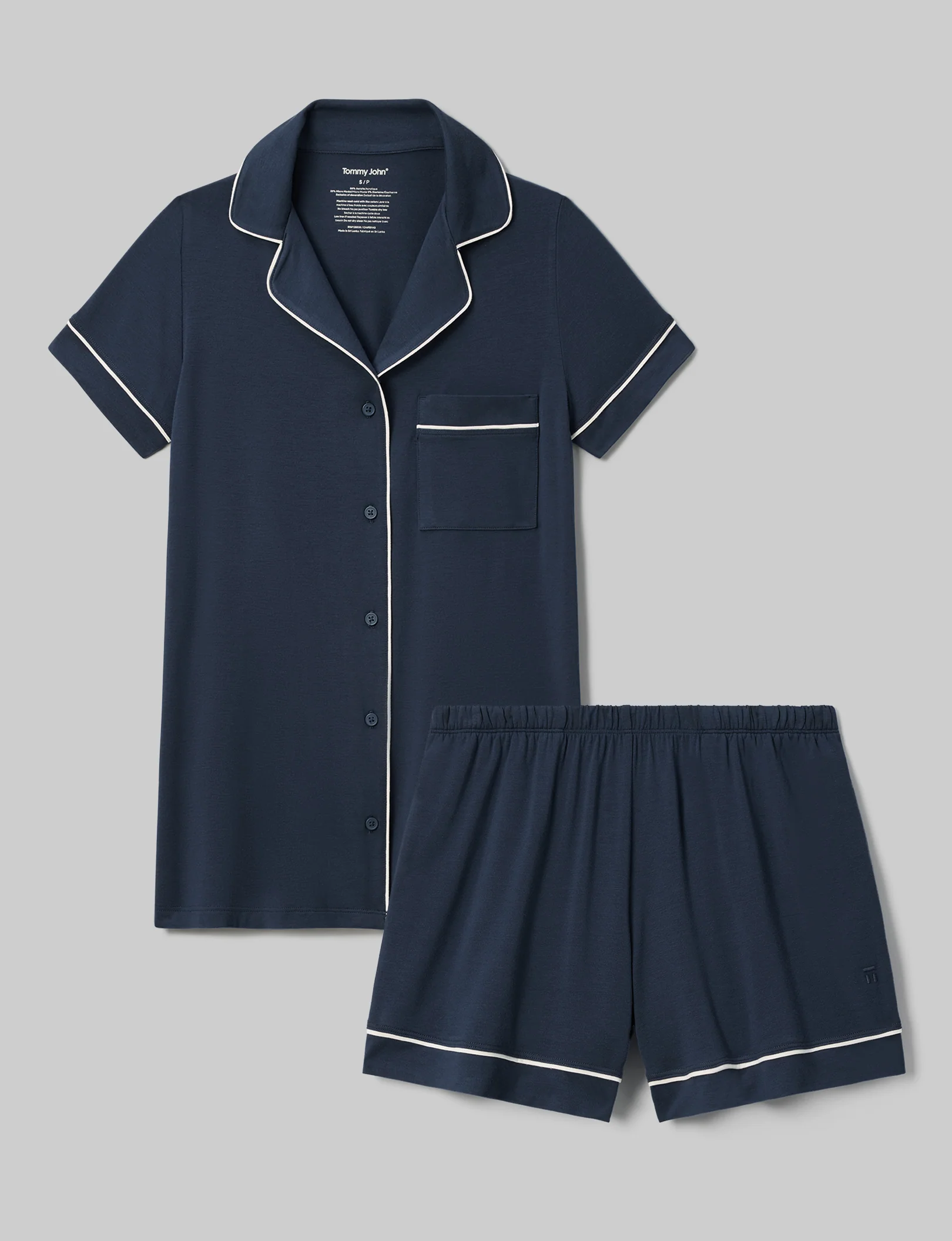 Women's Downtime Pajama Top & Short Set - Image 7