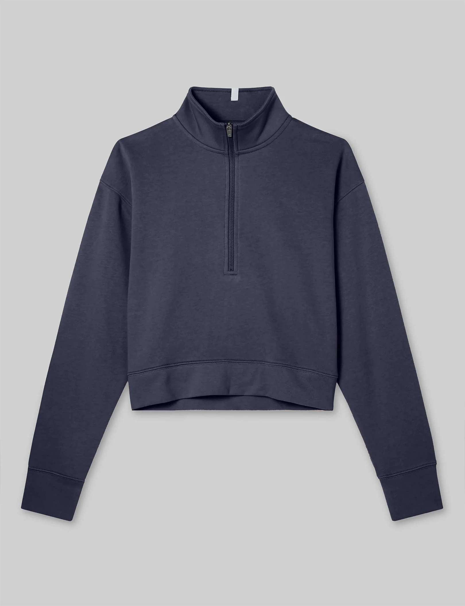 Women's French Terry Half-Zip Sweatshirt - Image 16