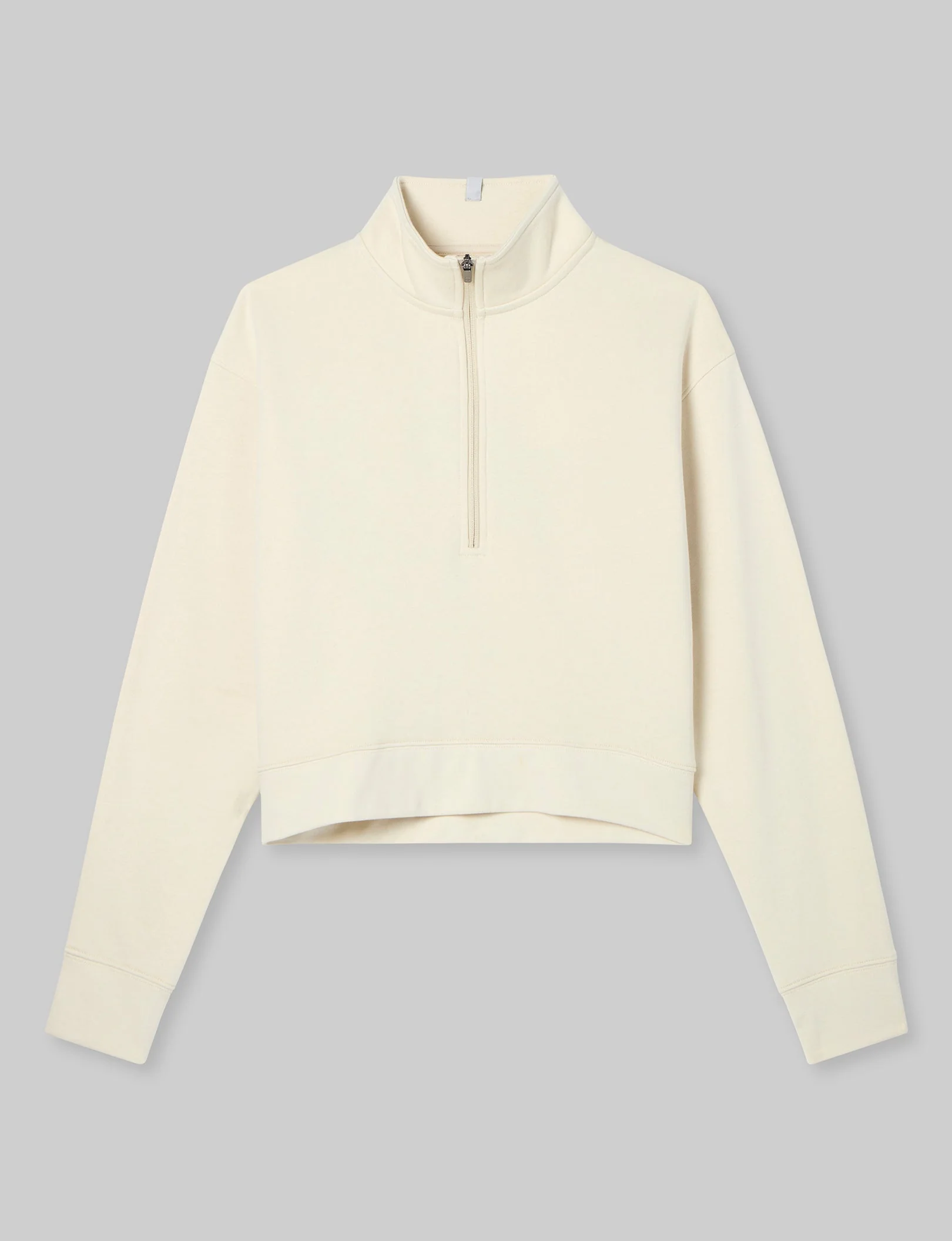 Women's French Terry Half-Zip Sweatshirt - Image 19