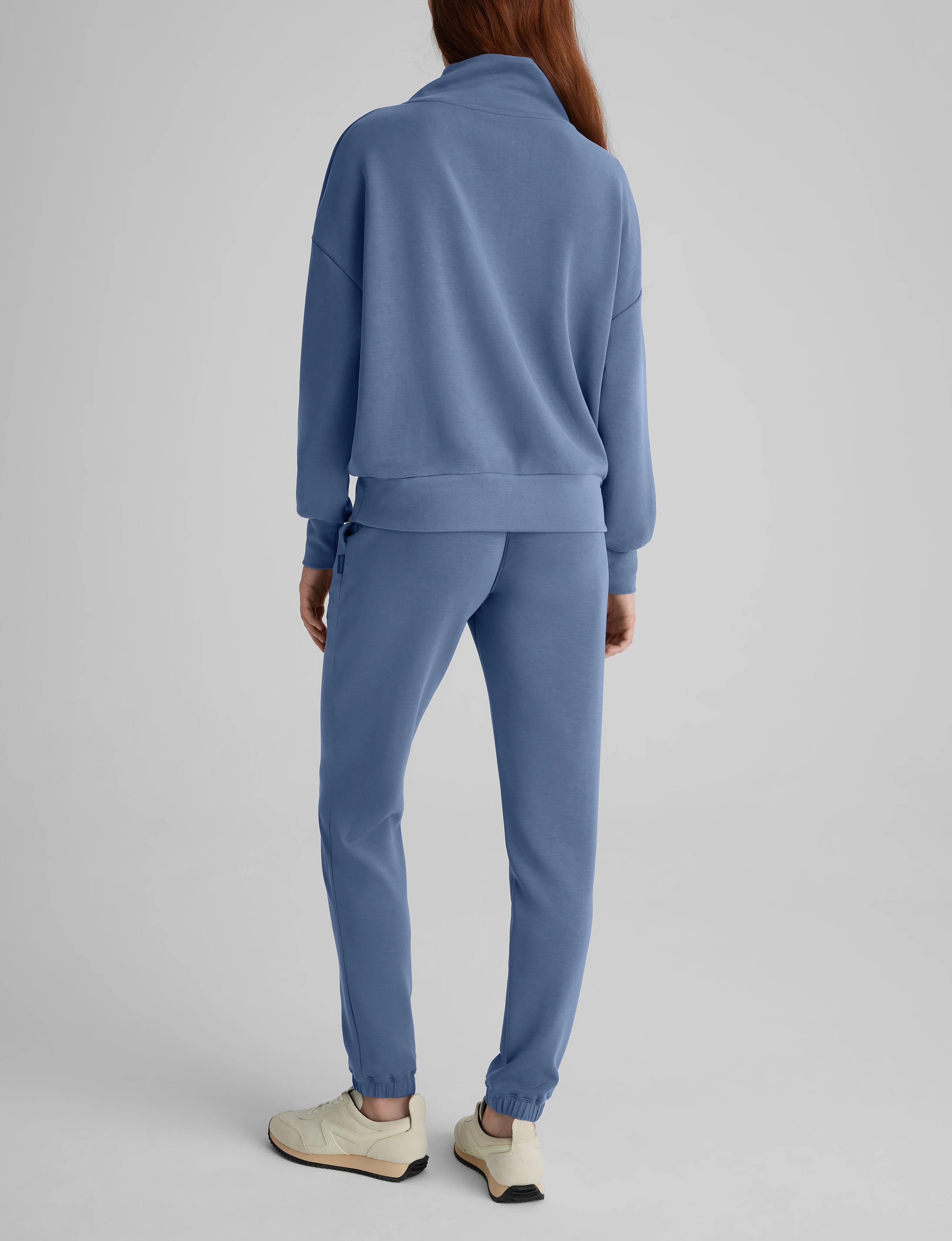 Women's Luxe Traveler Knit Quarter Zip & Jogger Set - Image 12