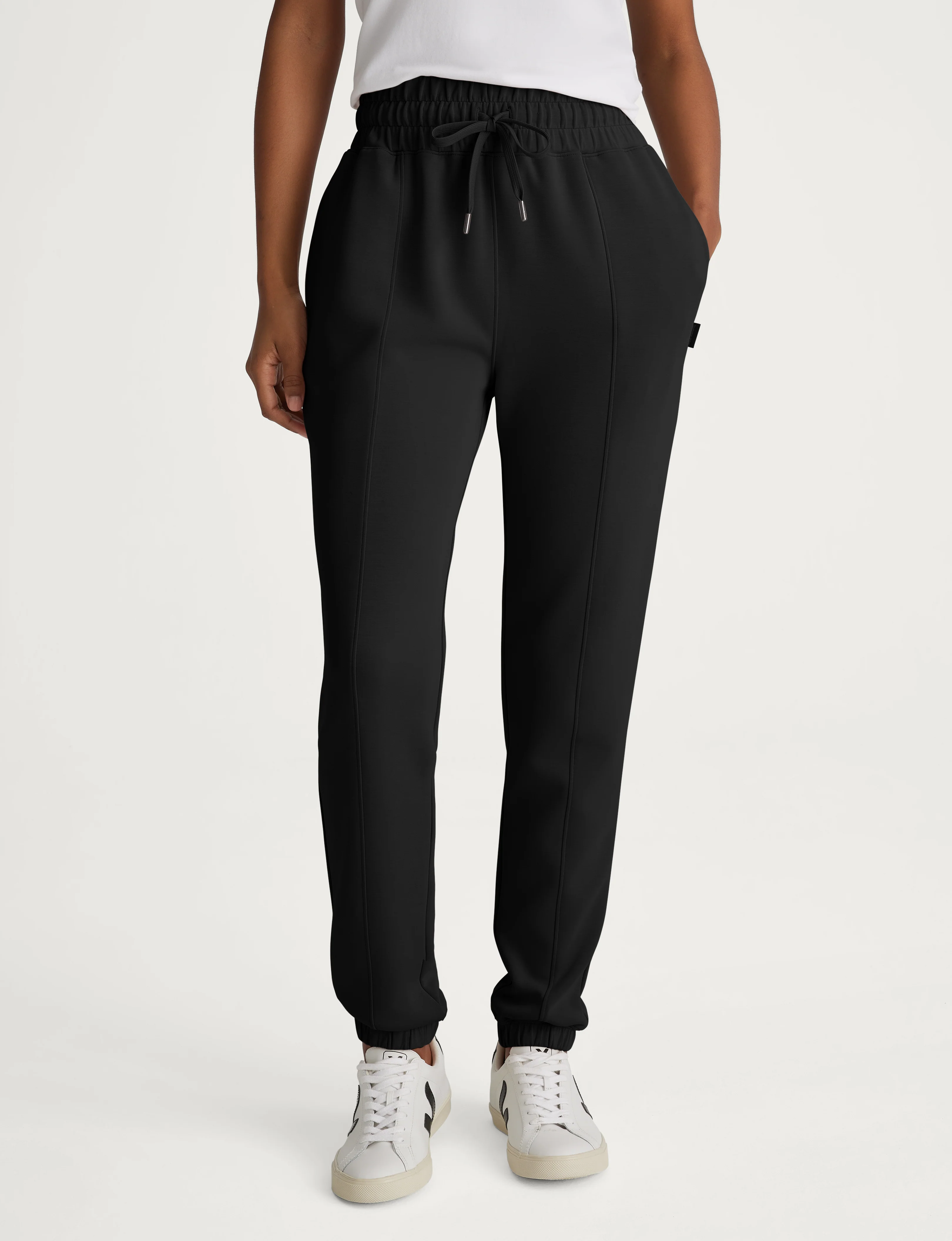 Women's Luxe Traveler Knit Quarter Zip & Jogger Set - Image 19