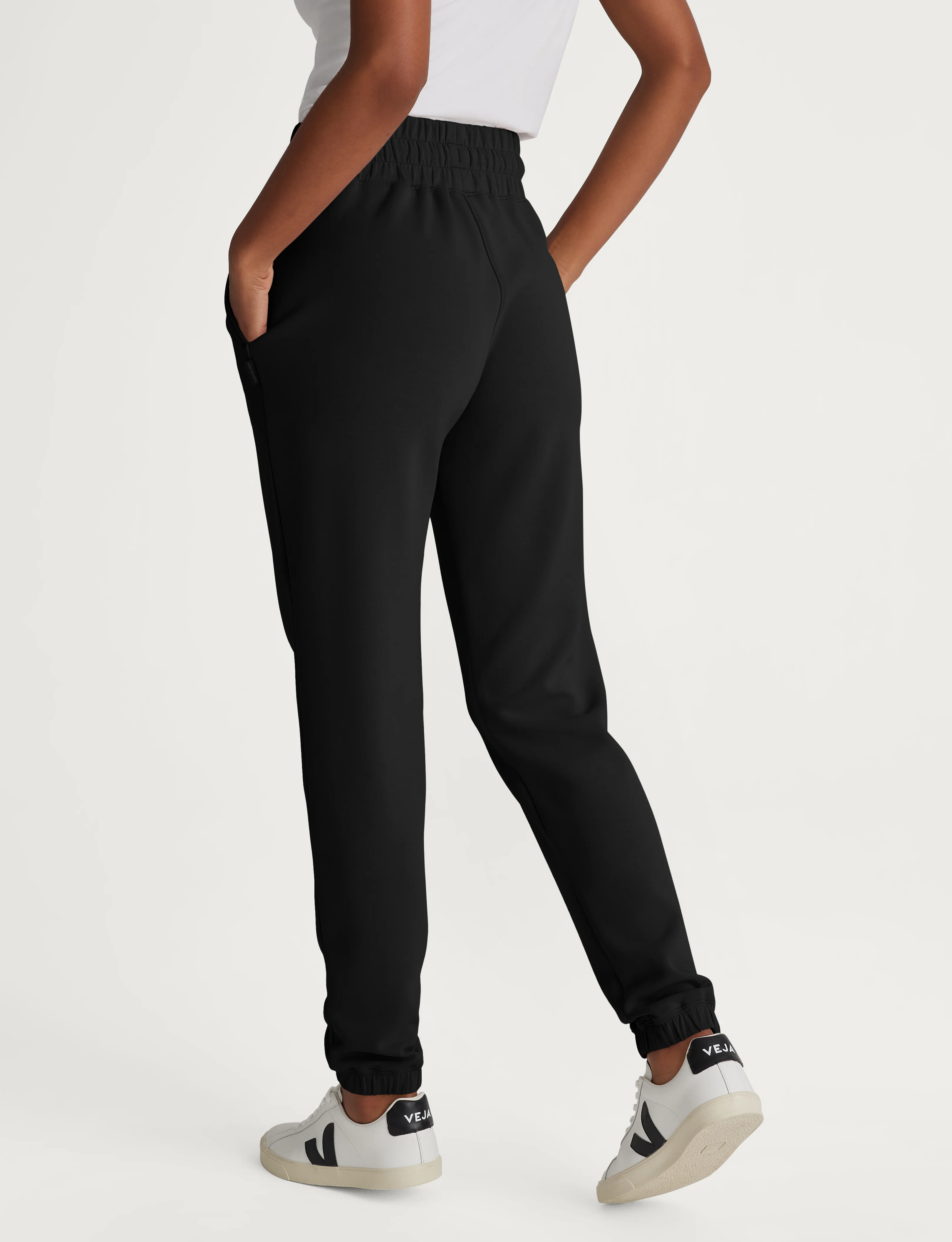 Women's Luxe Traveler Knit Quarter Zip & Jogger Set - Image 20