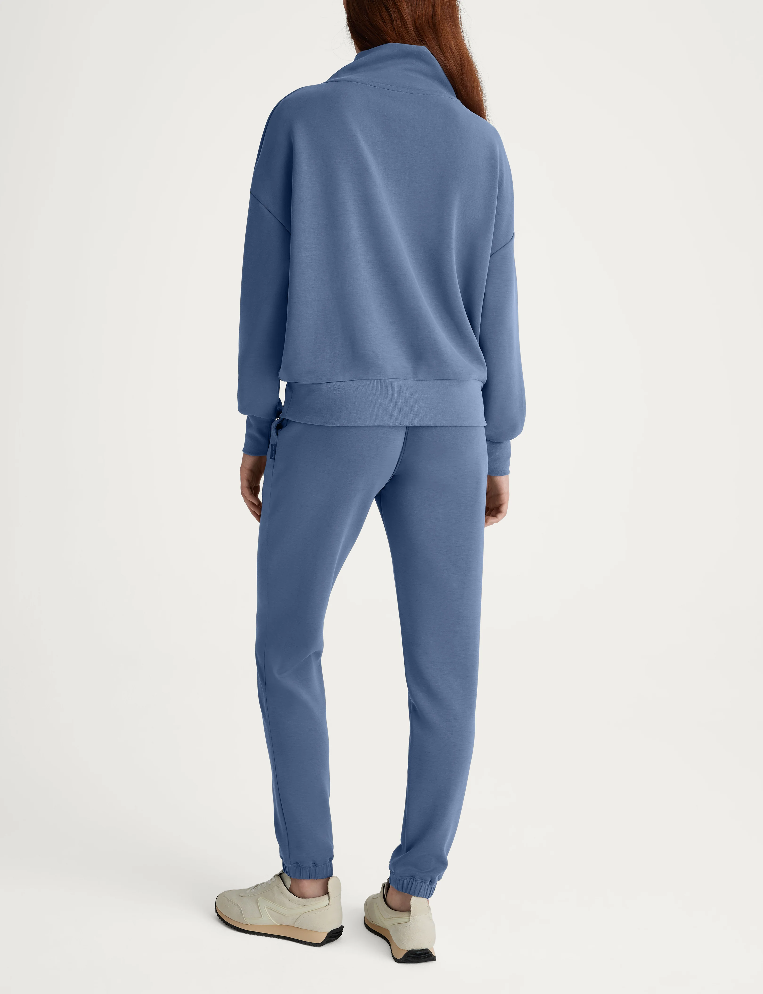 Women's Luxe Traveler Knit Quarter Zip & Jogger Set - Image 23