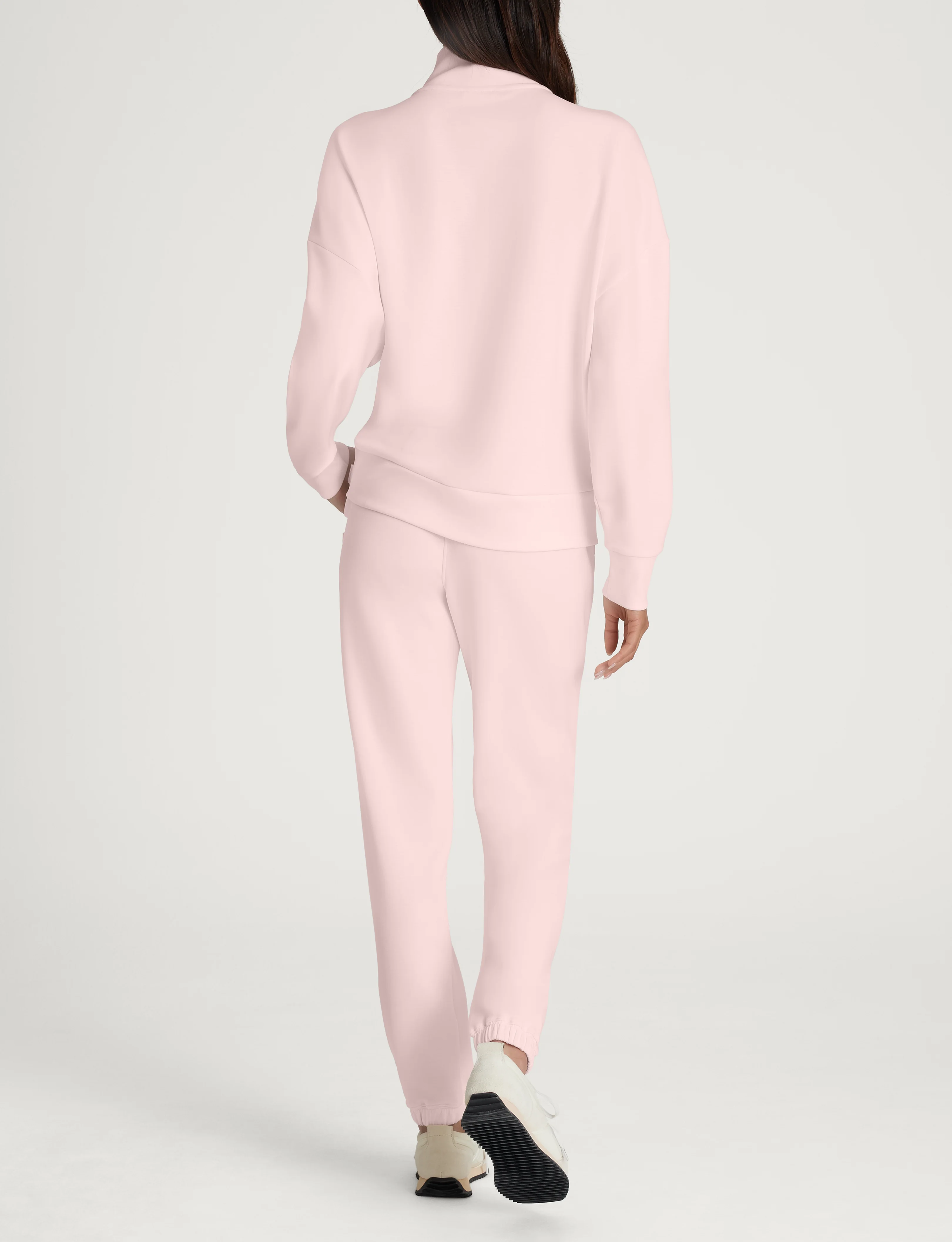 Women's Luxe Traveler Knit Quarter Zip & Jogger Set - Image 27
