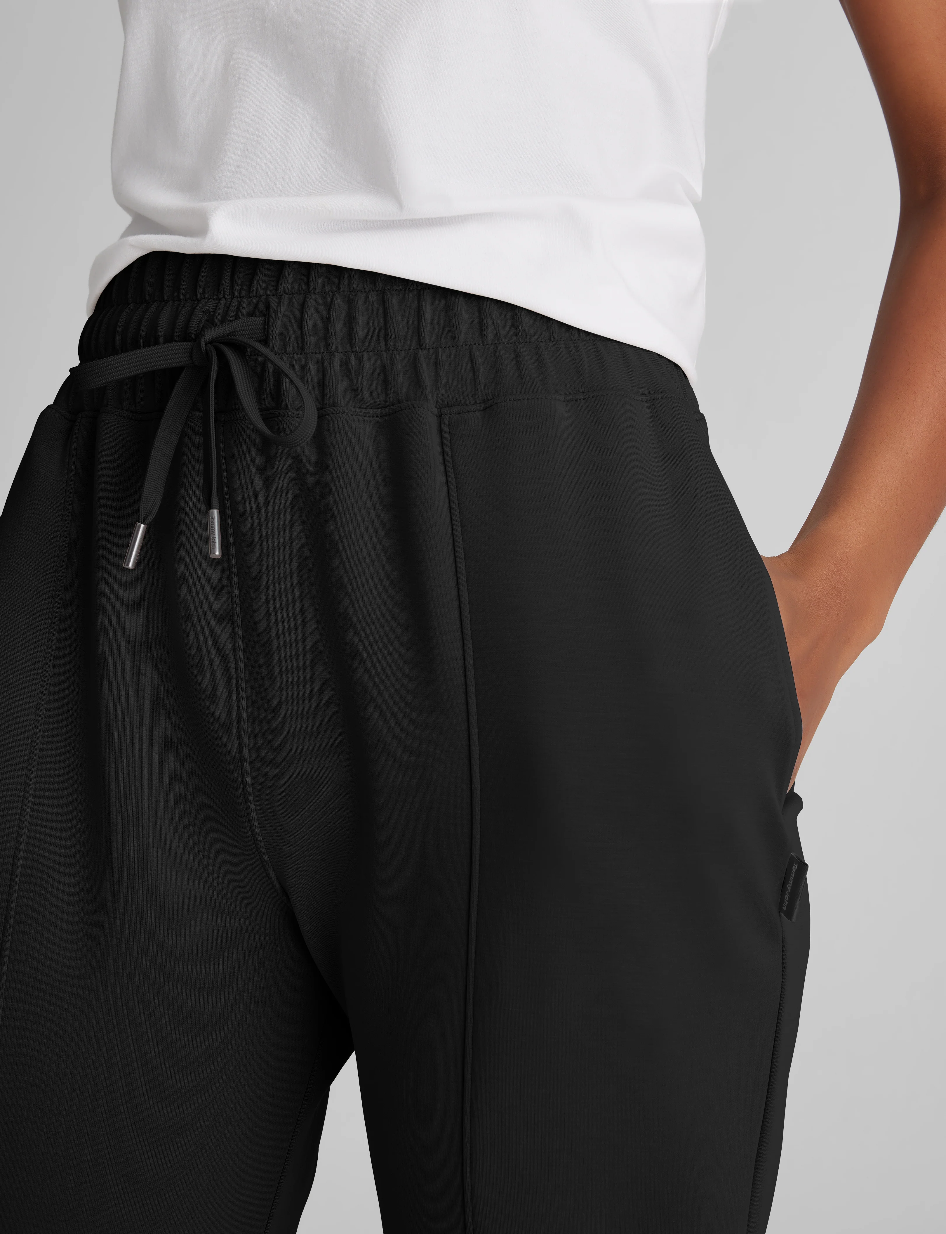 Women's Luxe Traveler Knit Quarter Zip & Jogger Set - Image 7