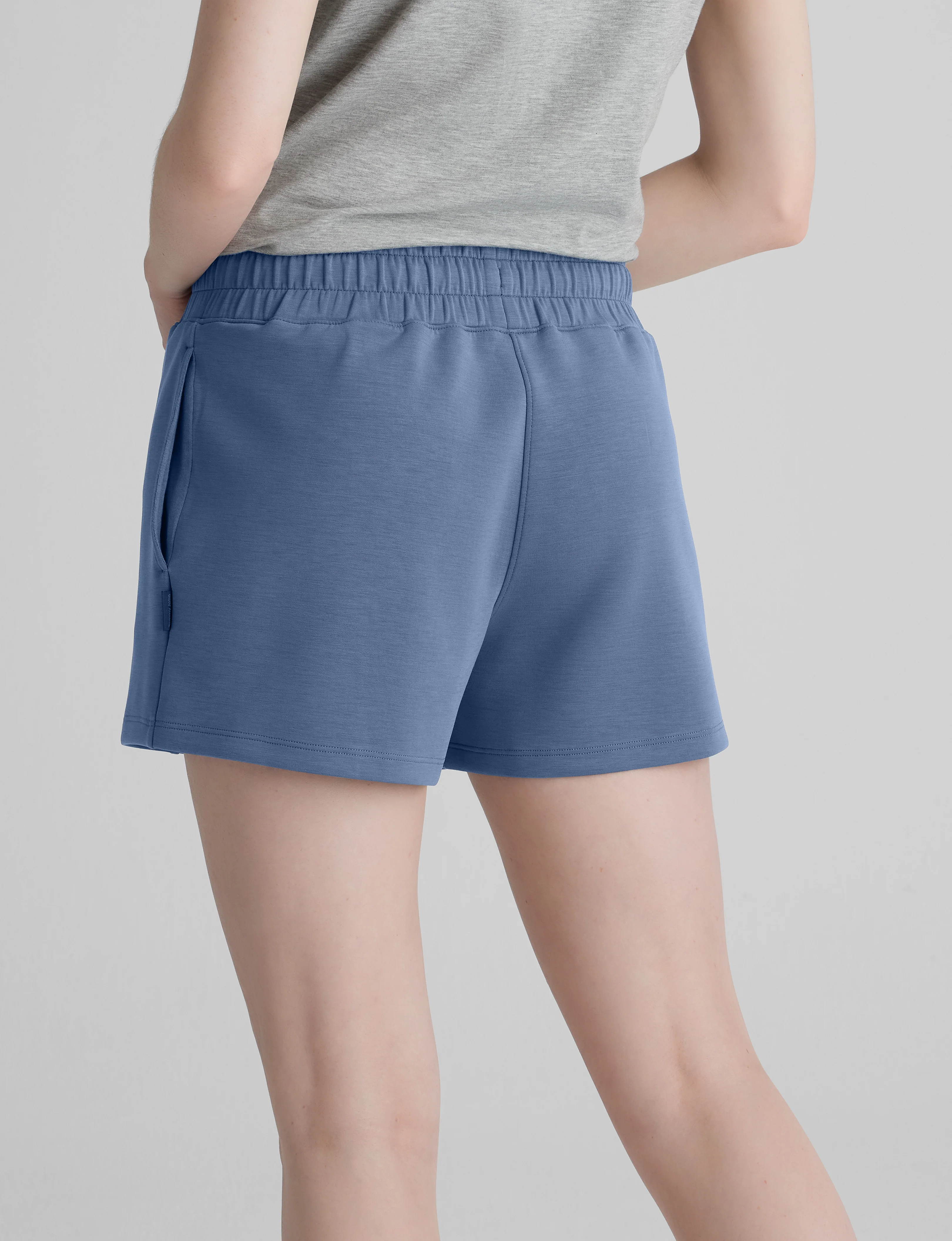Women's Luxe Traveler Knit Quarter Zip & Short Set - Image 18