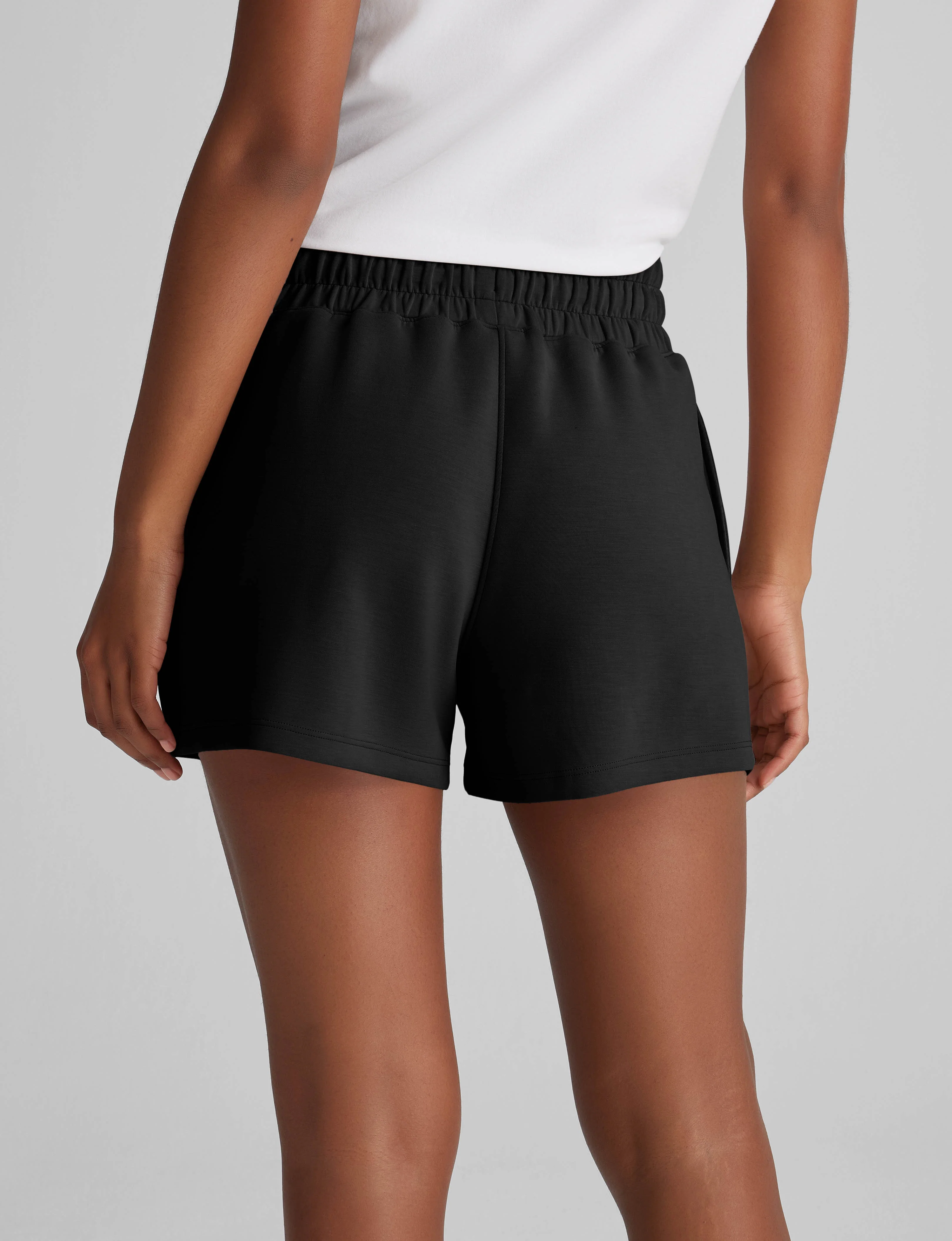 Women's Luxe Traveler Knit Quarter Zip & Short Set - Image 9