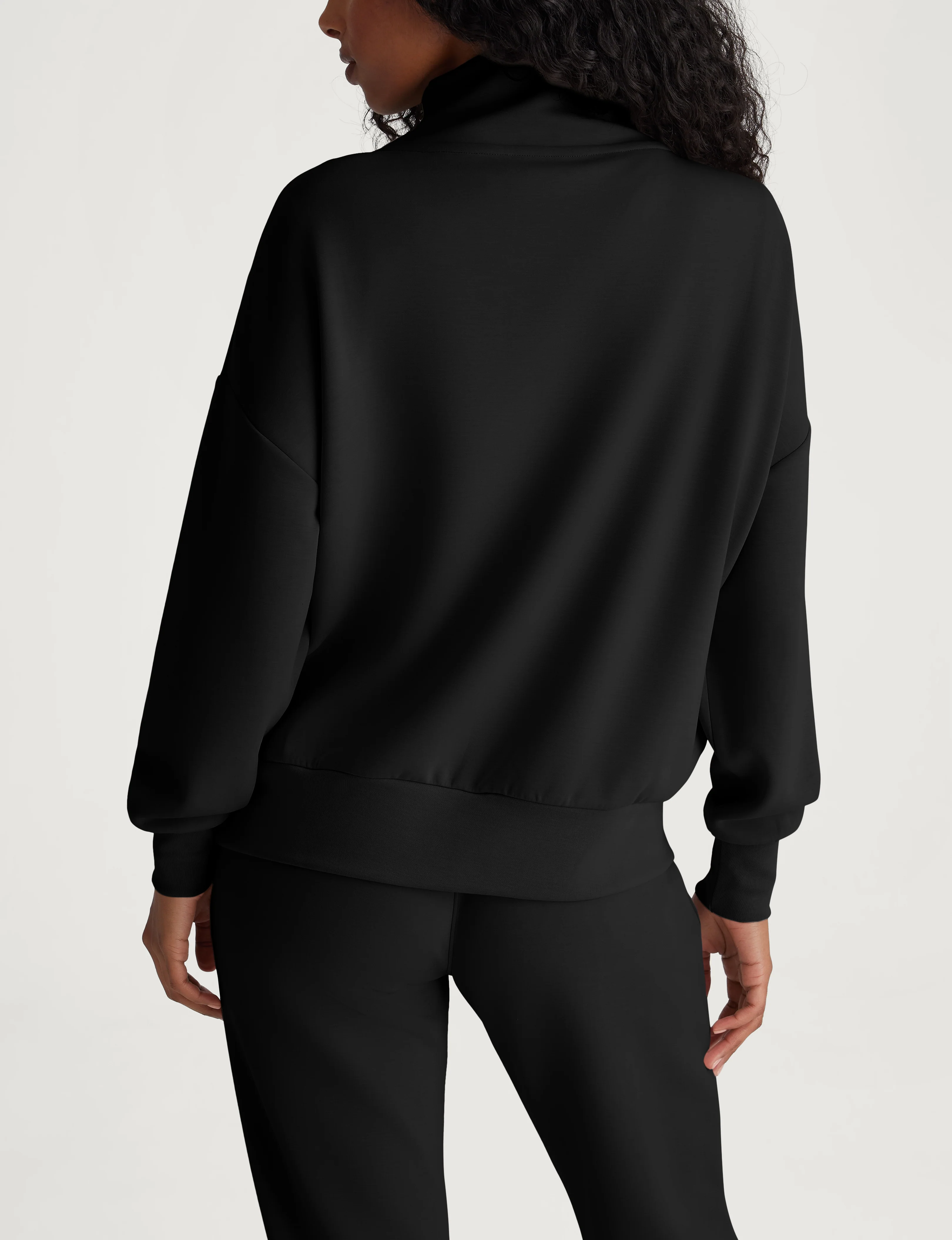 Women’s Luxe Traveler Knit Quarter-Zip - Image 15