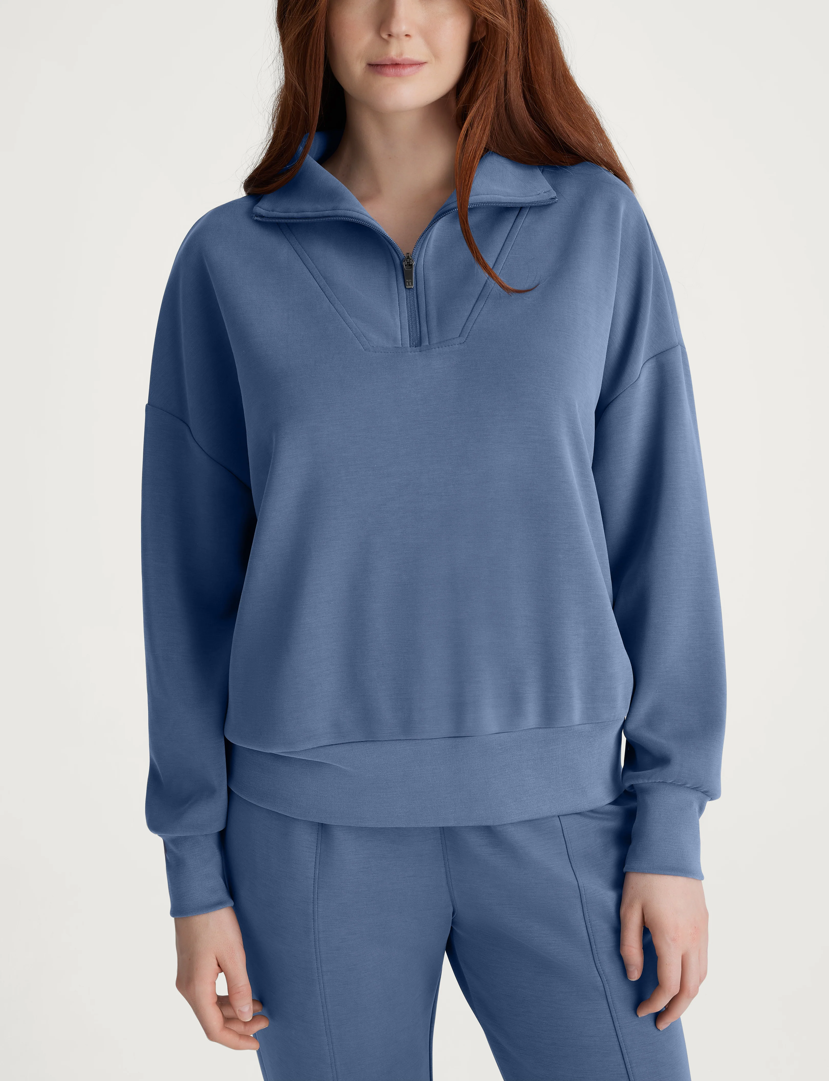 Women’s Luxe Traveler Knit Quarter-Zip - Image 18