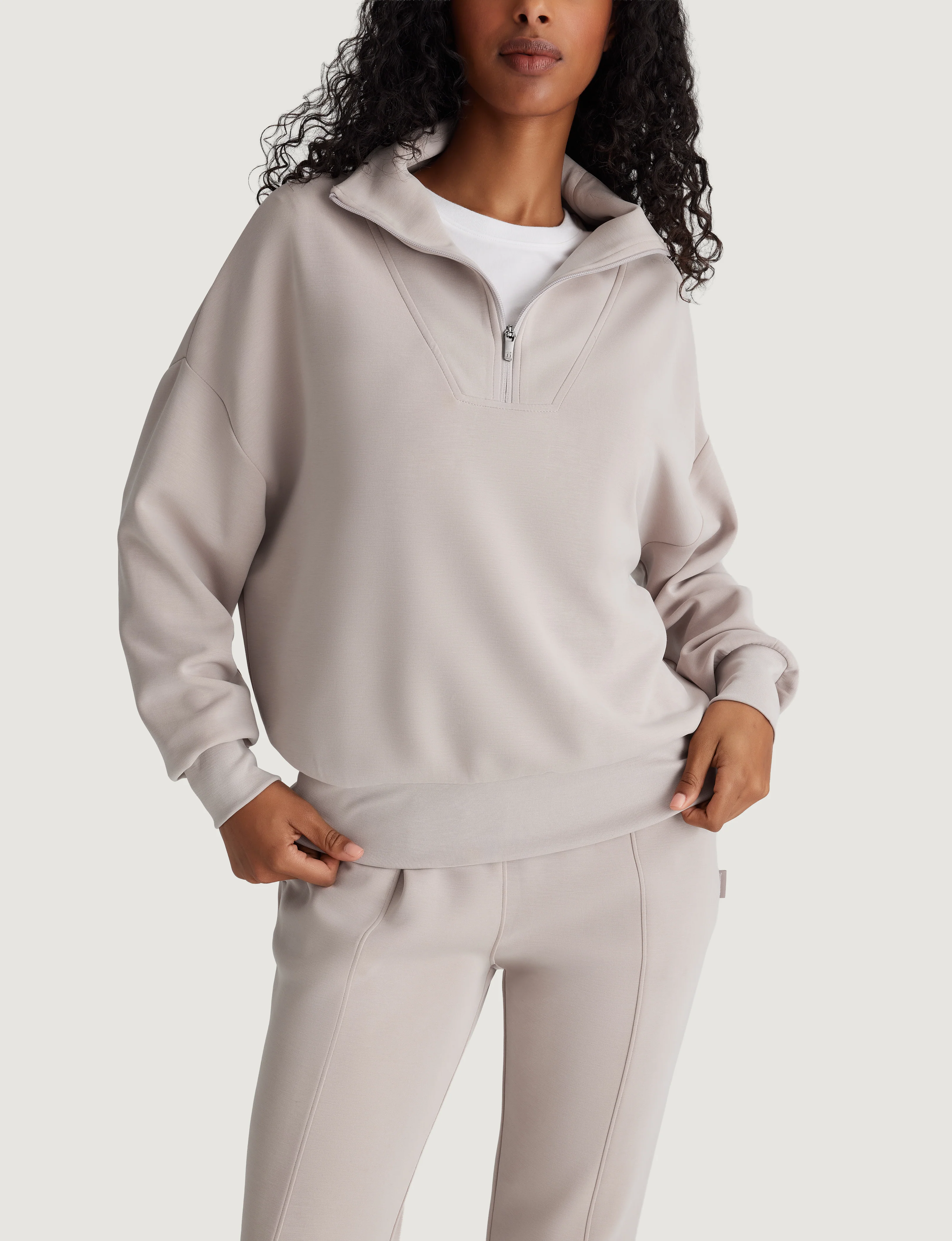 Women’s Luxe Traveler Knit Quarter-Zip - Image 22