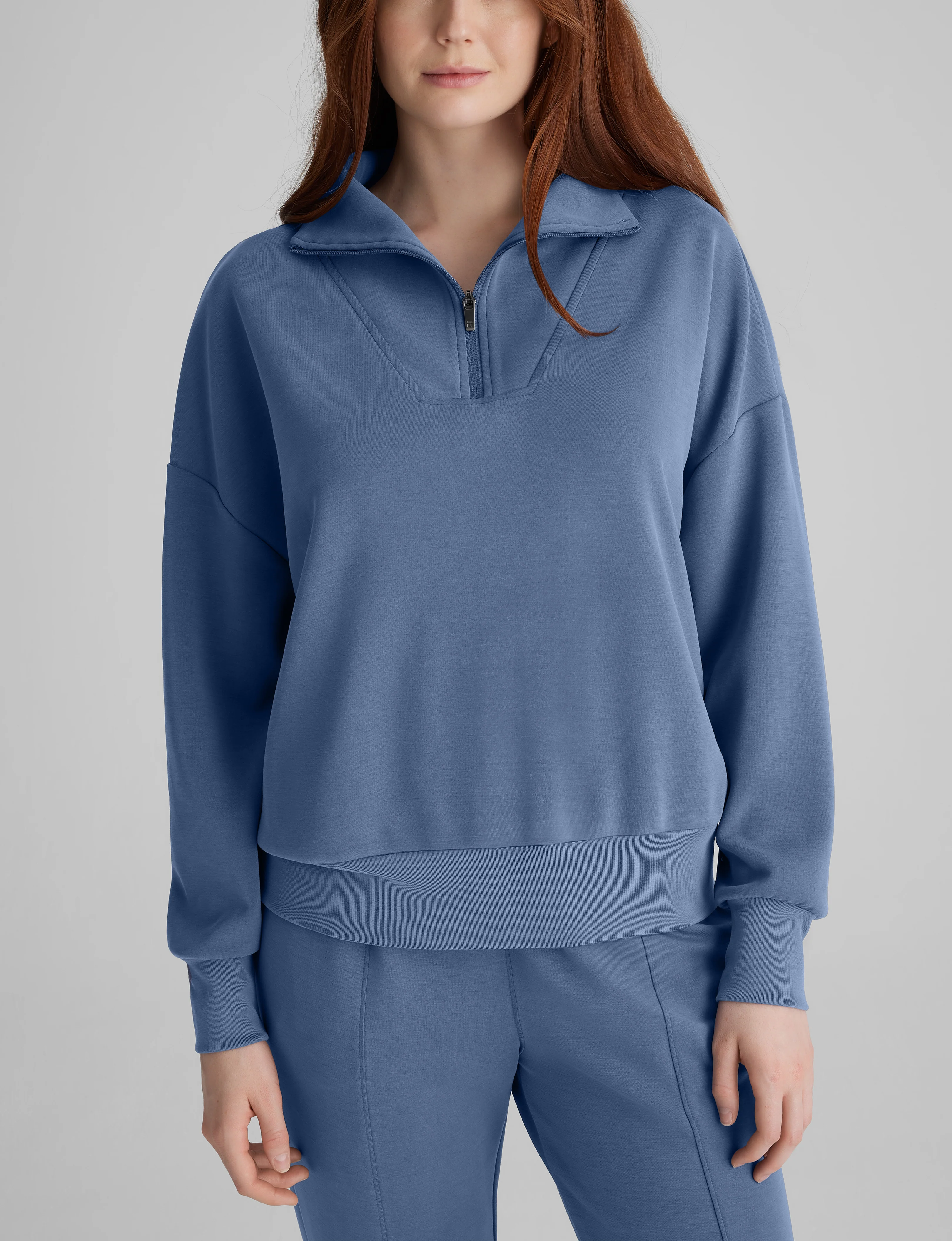 Women’s Luxe Traveler Knit Quarter-Zip - Image 3