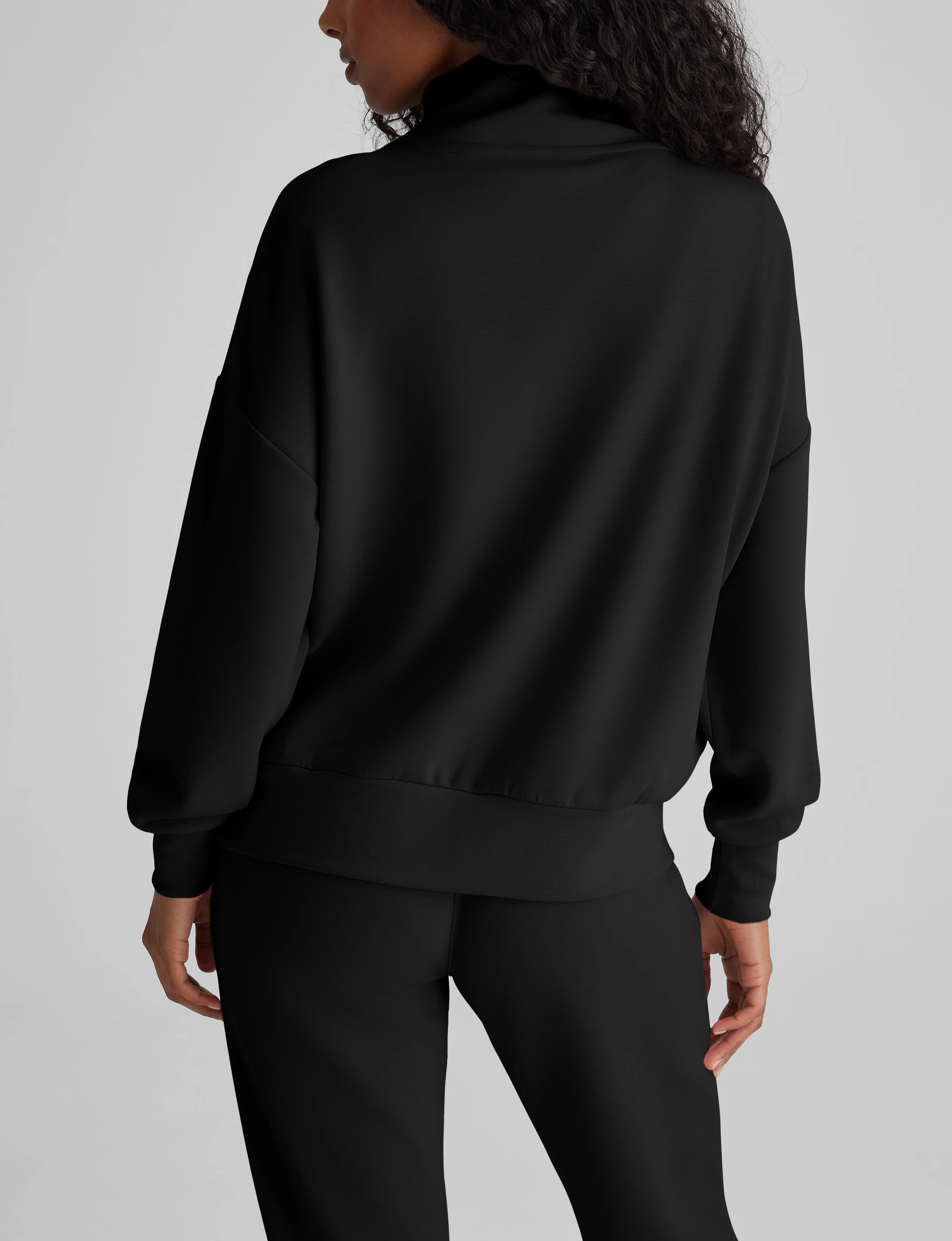 Women’s Luxe Traveler Knit Quarter-Zip - Image 4