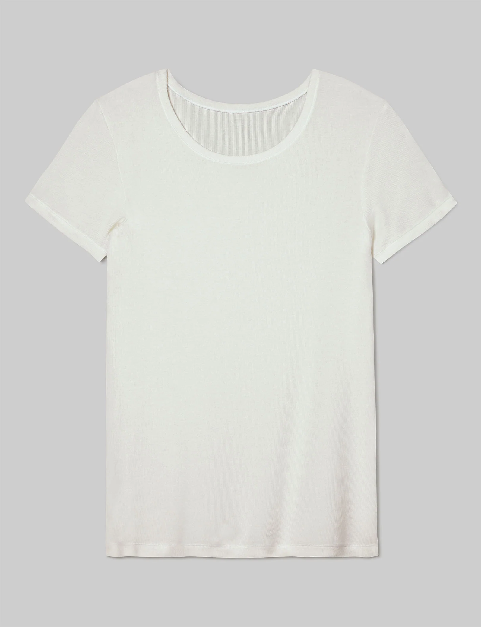Women's Micro Rib Cap Sleeve Tee - Image 11