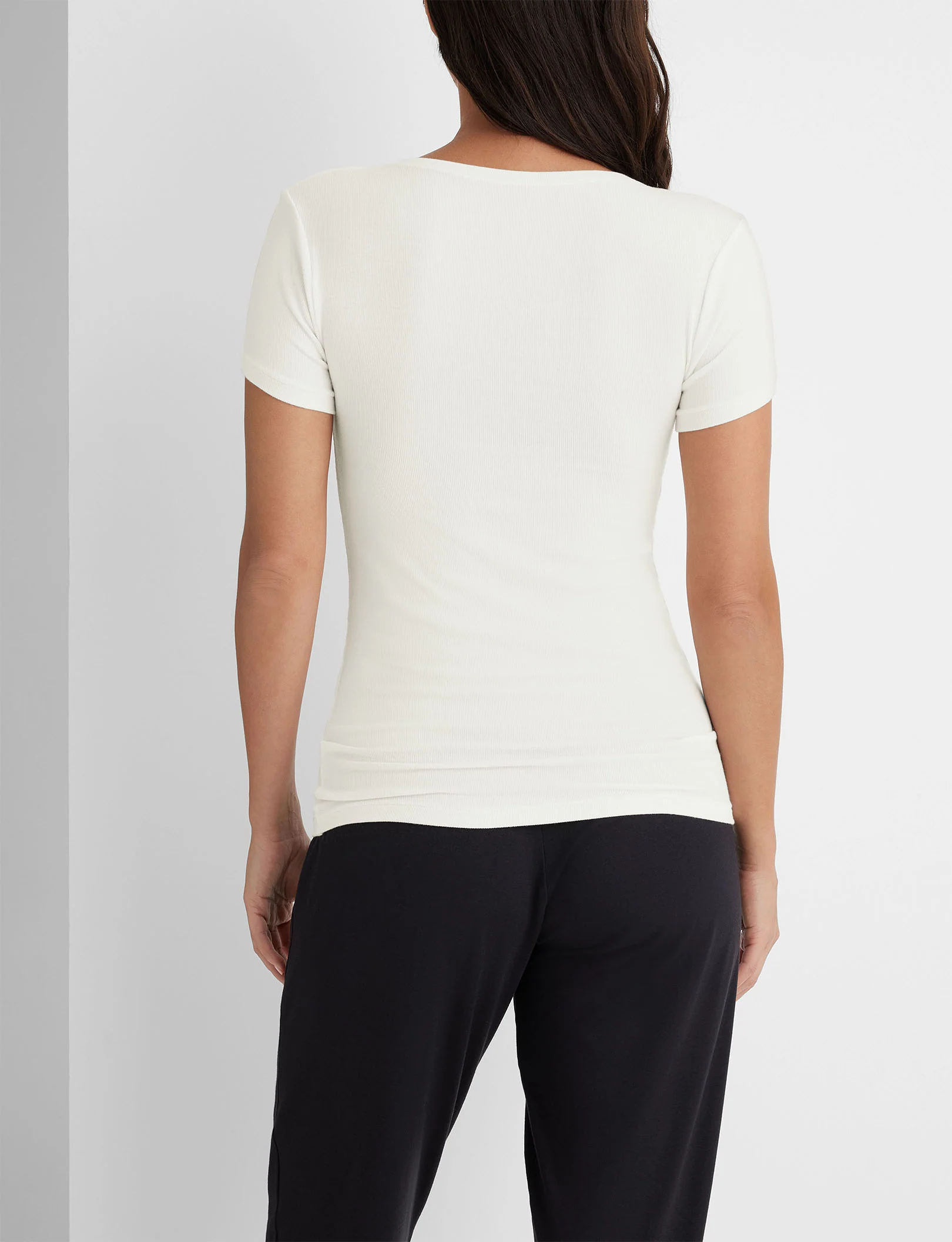 Women's Micro Rib Cap Sleeve Tee (2-Pack) - Image 8