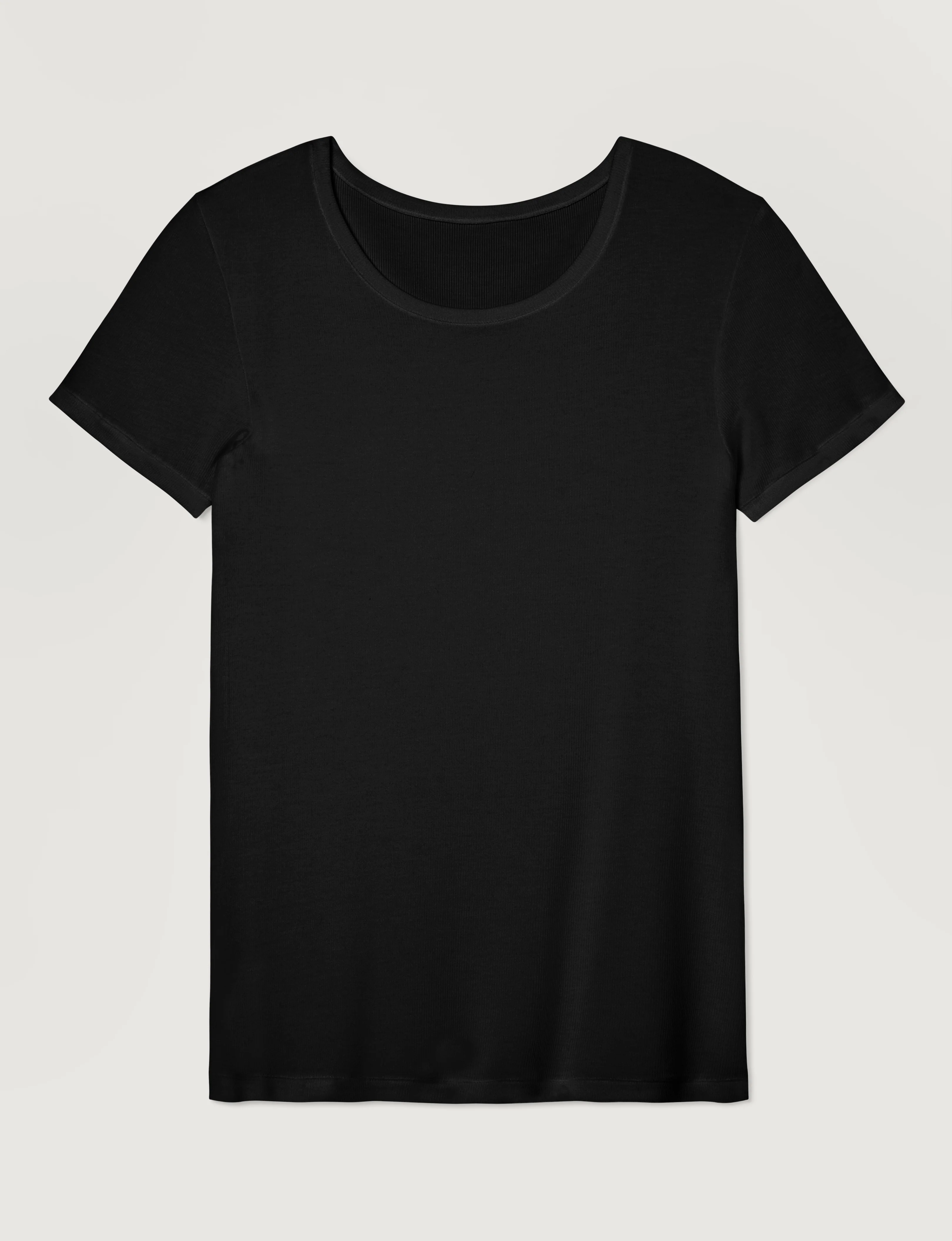 Women's Micro Rib Cap Sleeve Tee - Image 21