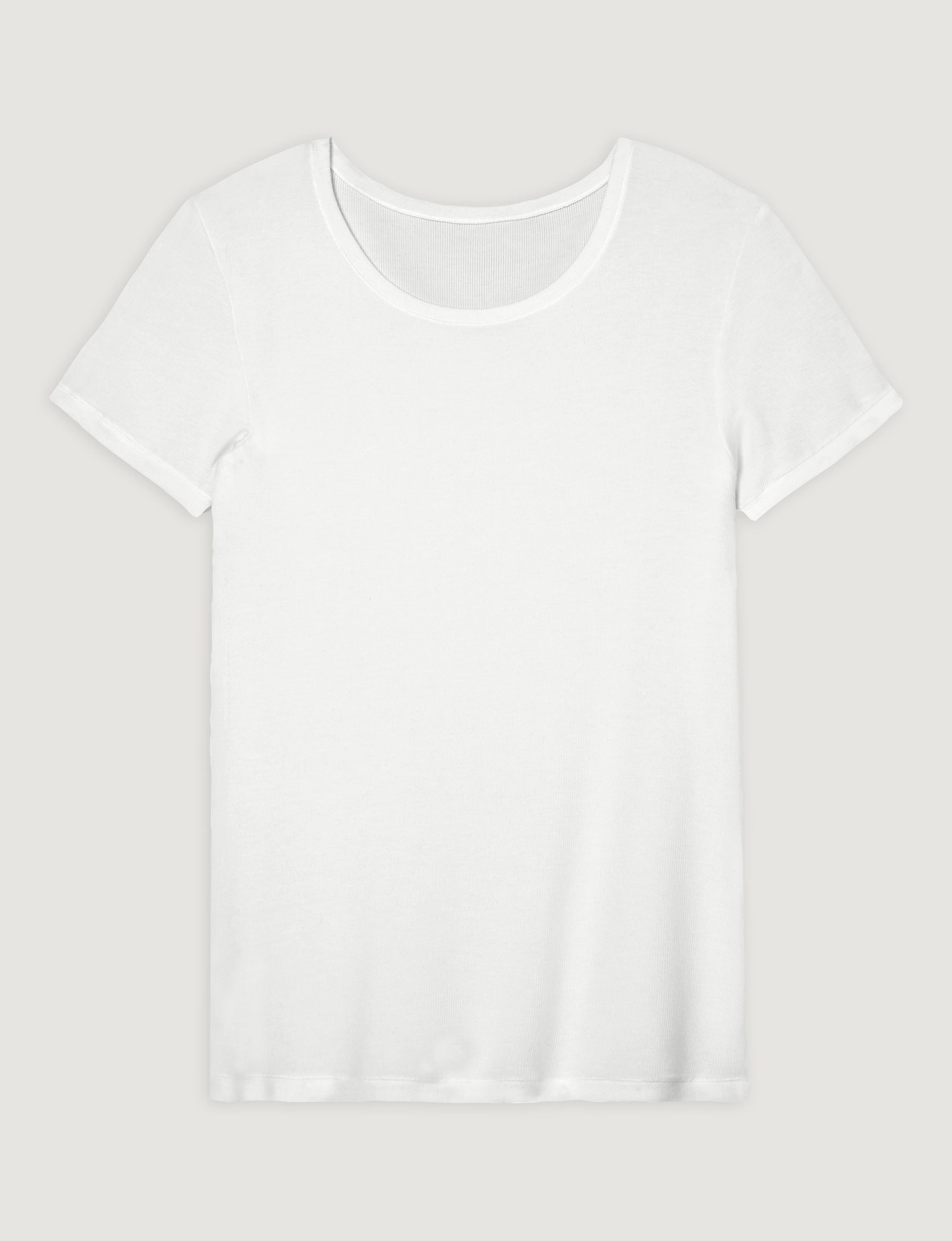Women's Micro Rib Cap Sleeve Tee - Image 25