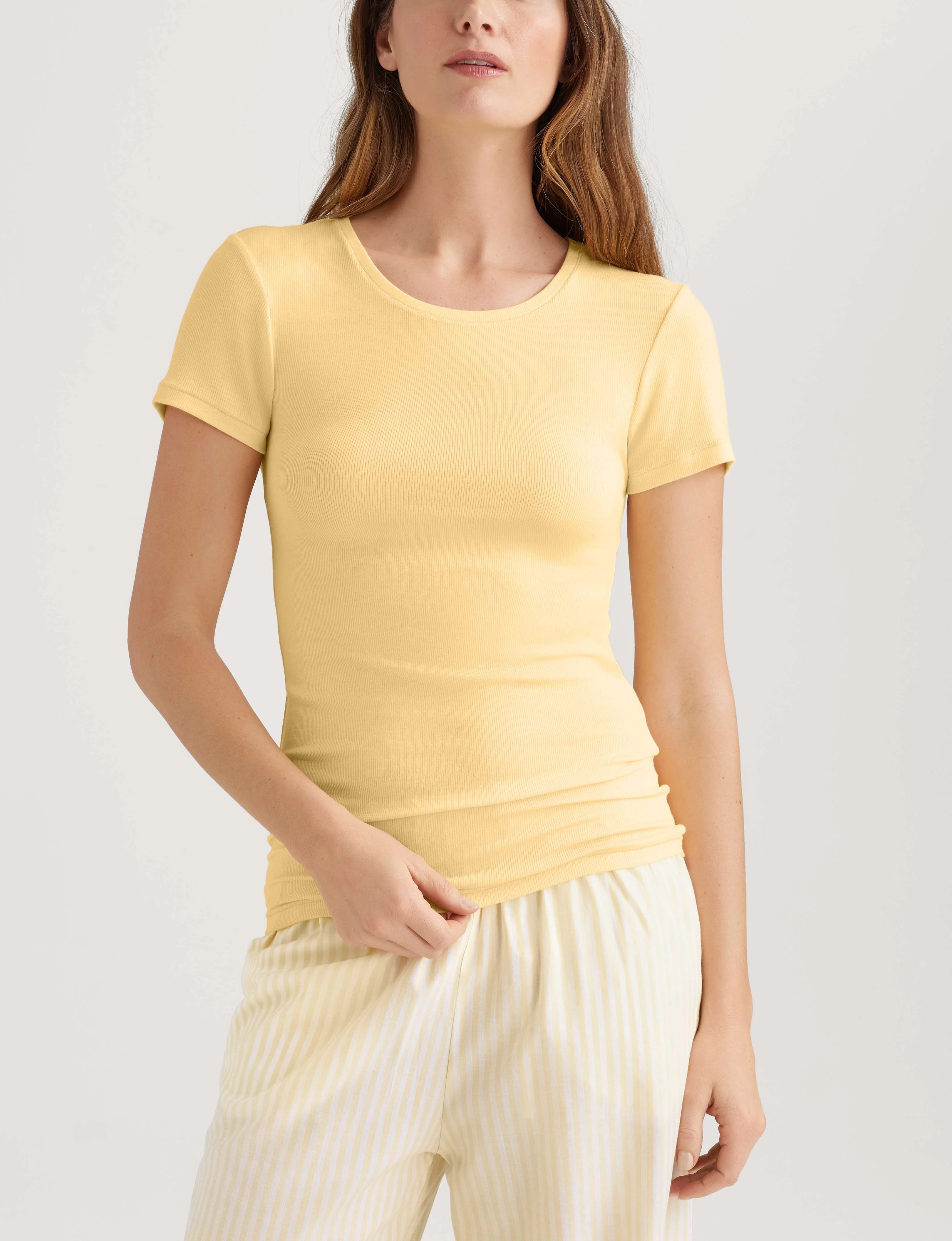 Women's Micro Rib Cap Sleeve Tee - Image 34