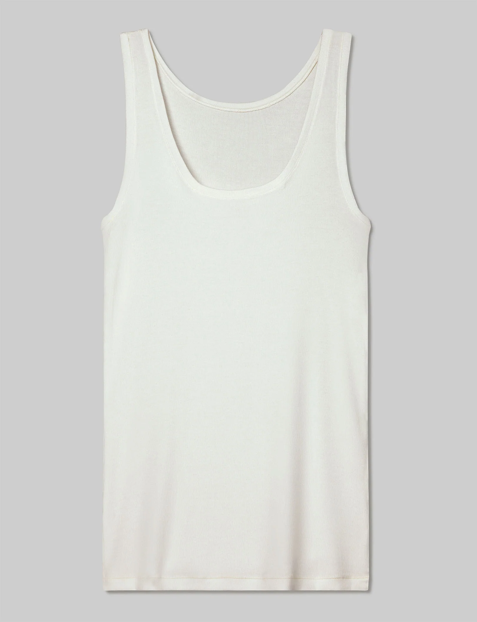 Women's Micro Rib Fitted Tank - Image 10