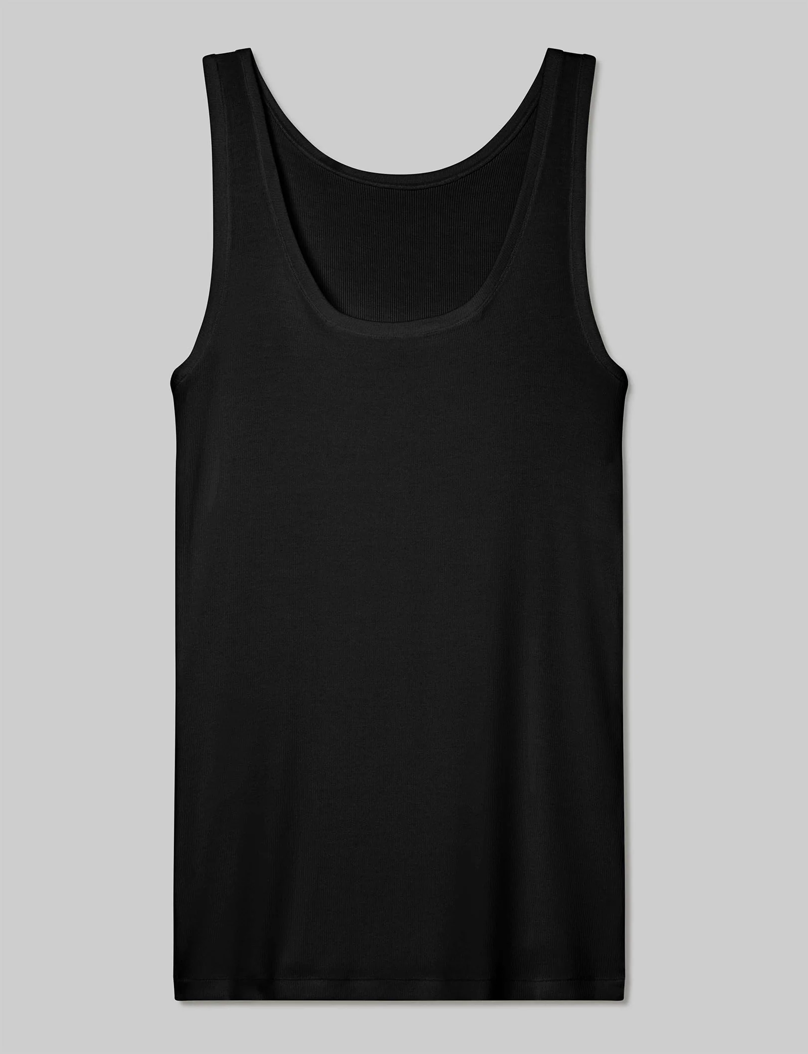 Women's Micro Rib Fitted Tank - Image 7