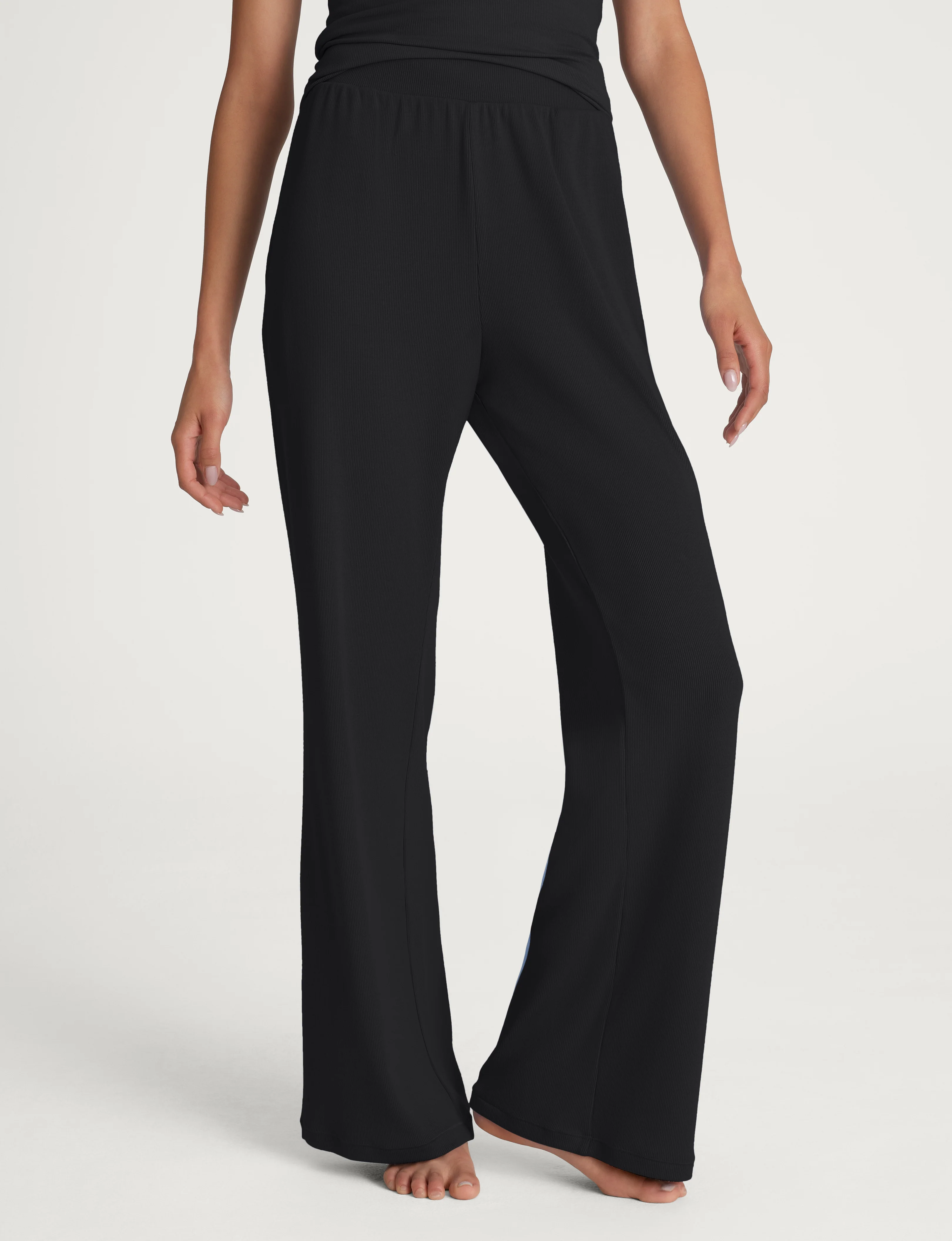 Women's Micro Rib Long Sleeve & Pant Set - Image 4