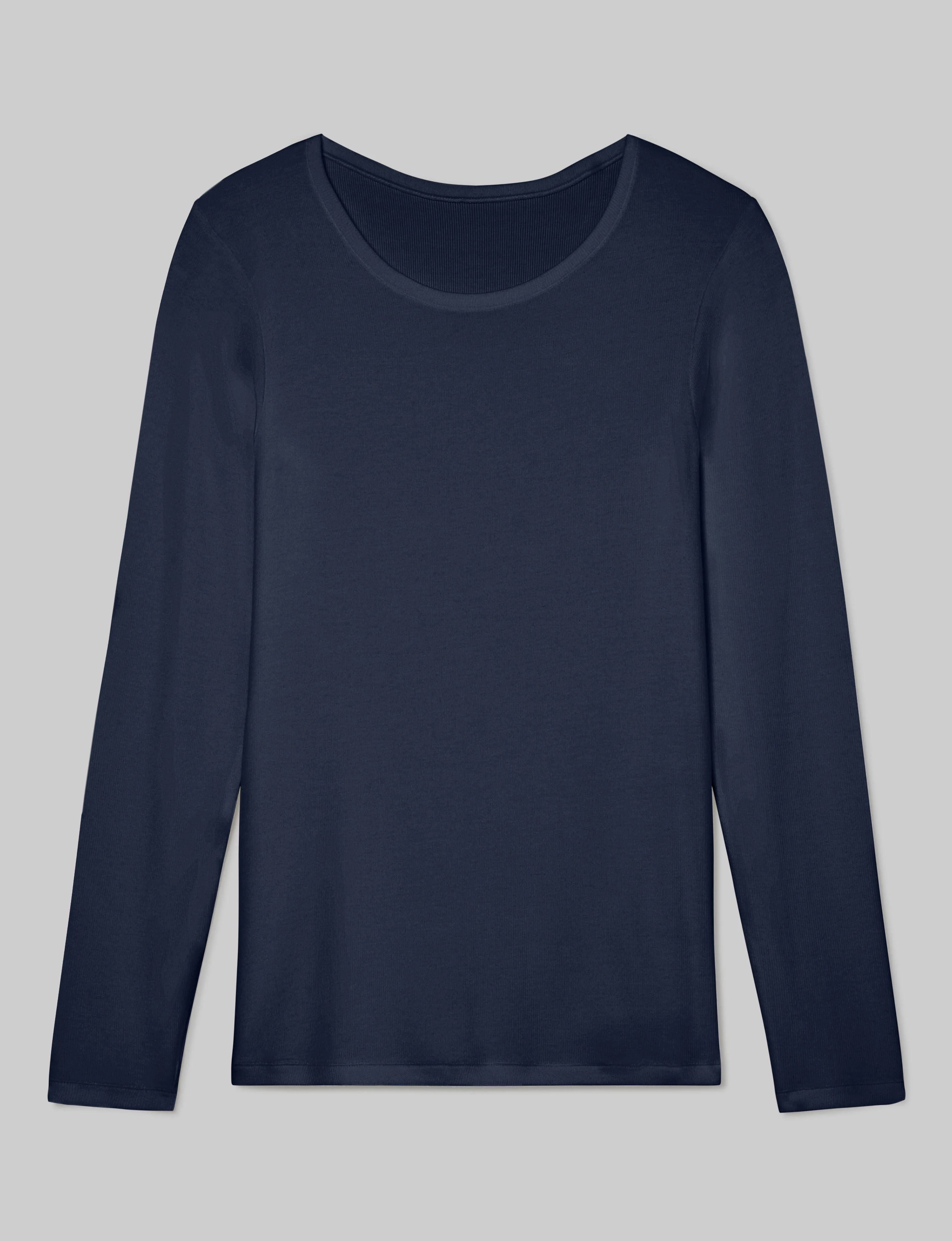 Women's Micro Rib Long Sleeve Tee - Image 12